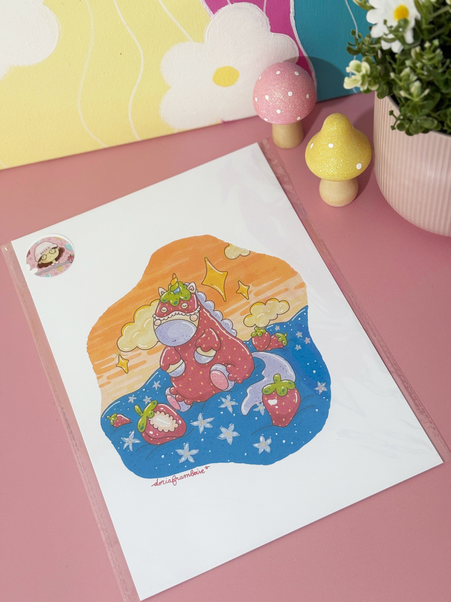 Print A4 - Fraisicorne