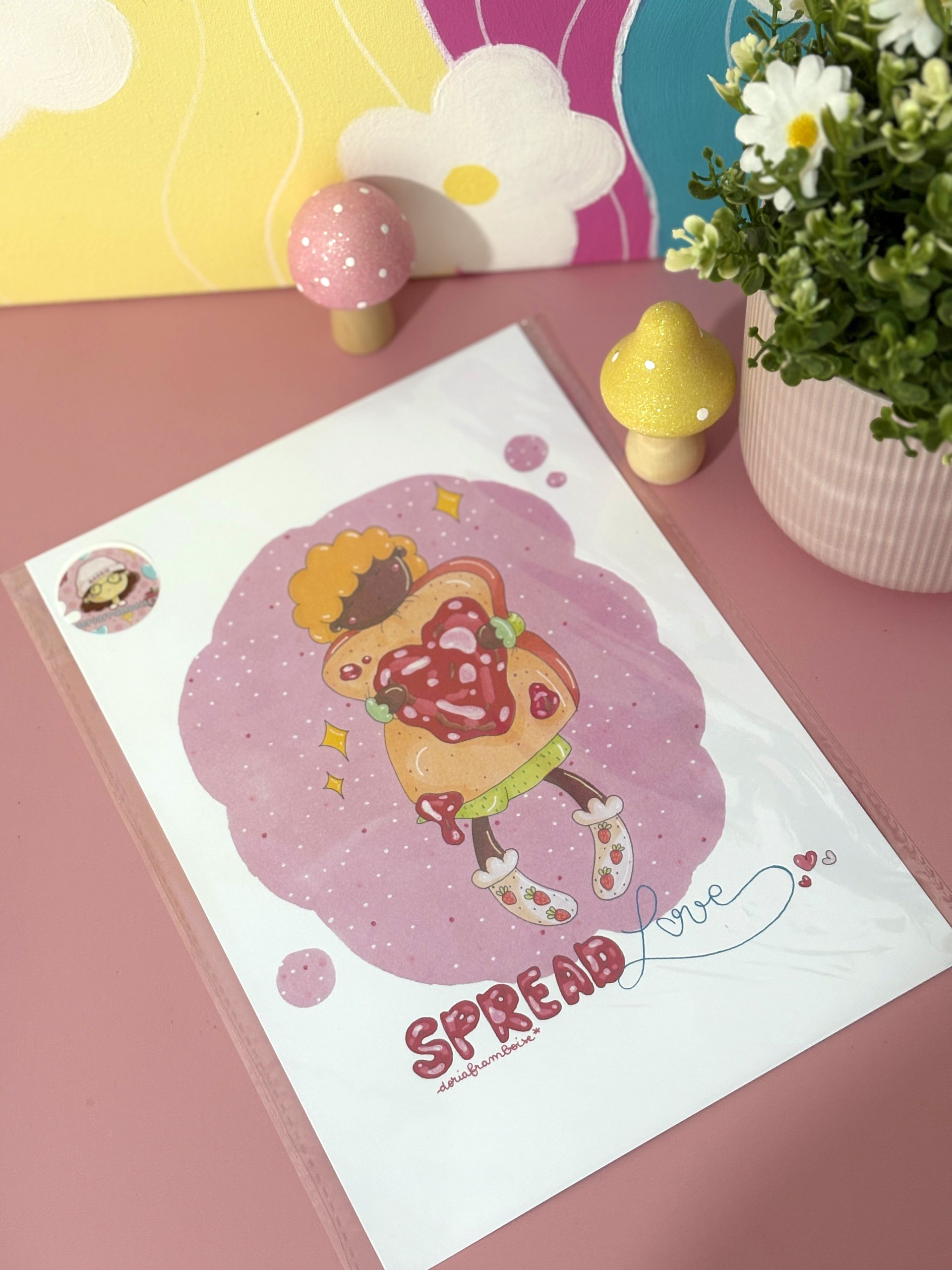Print A4 - Spread Love