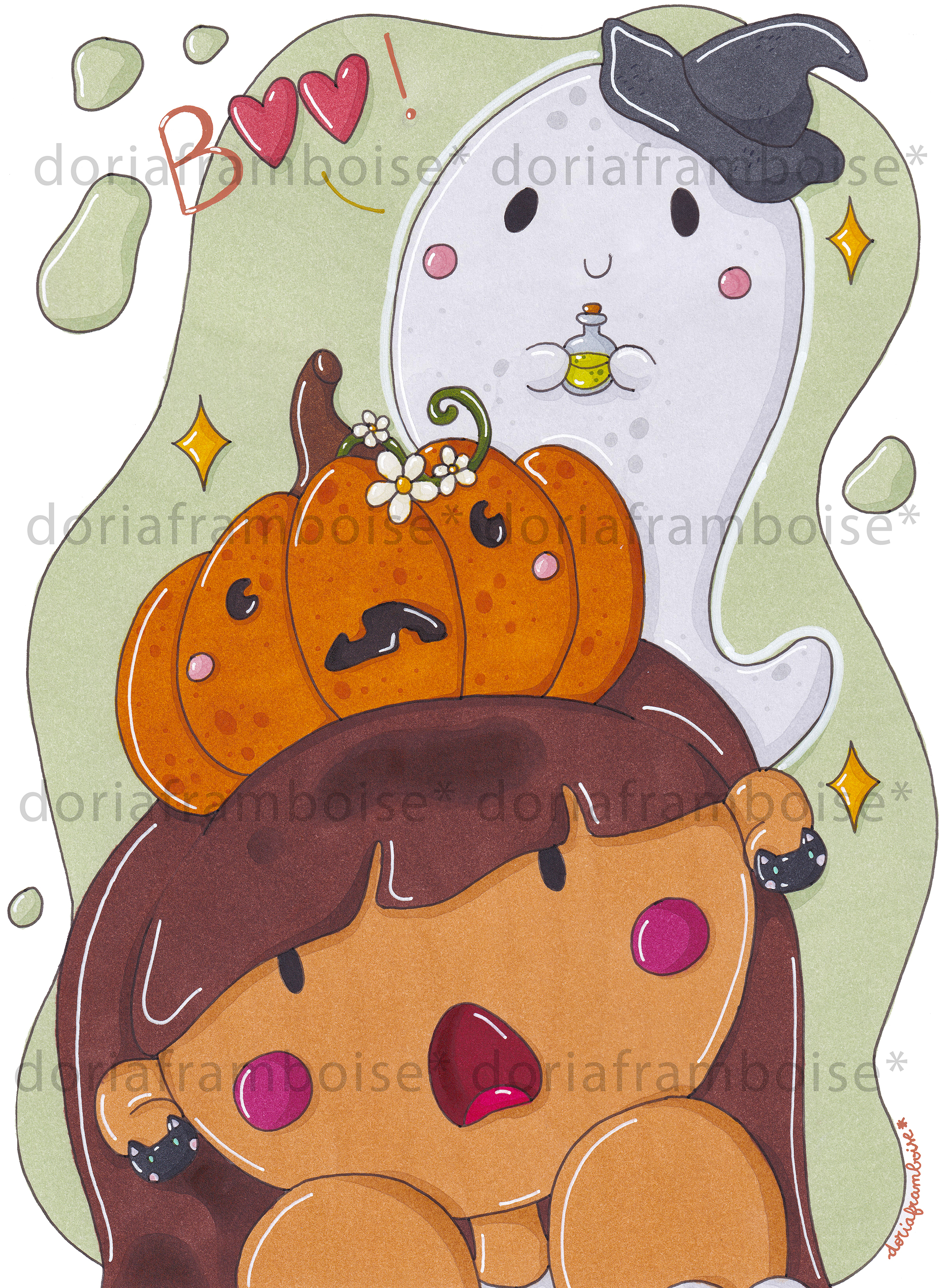 Print A4 - Boo !
