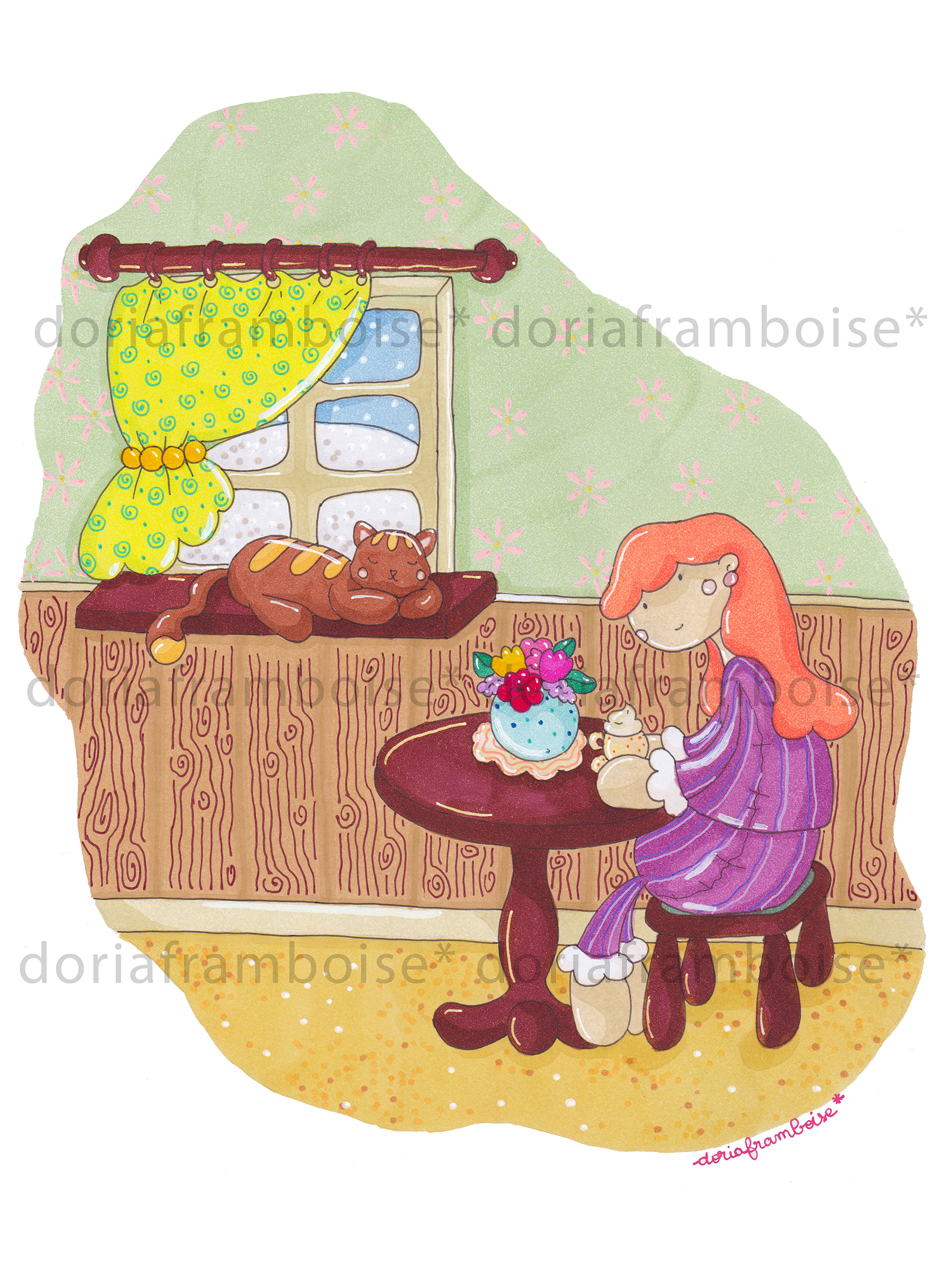 Print A4 - Cosy Winter