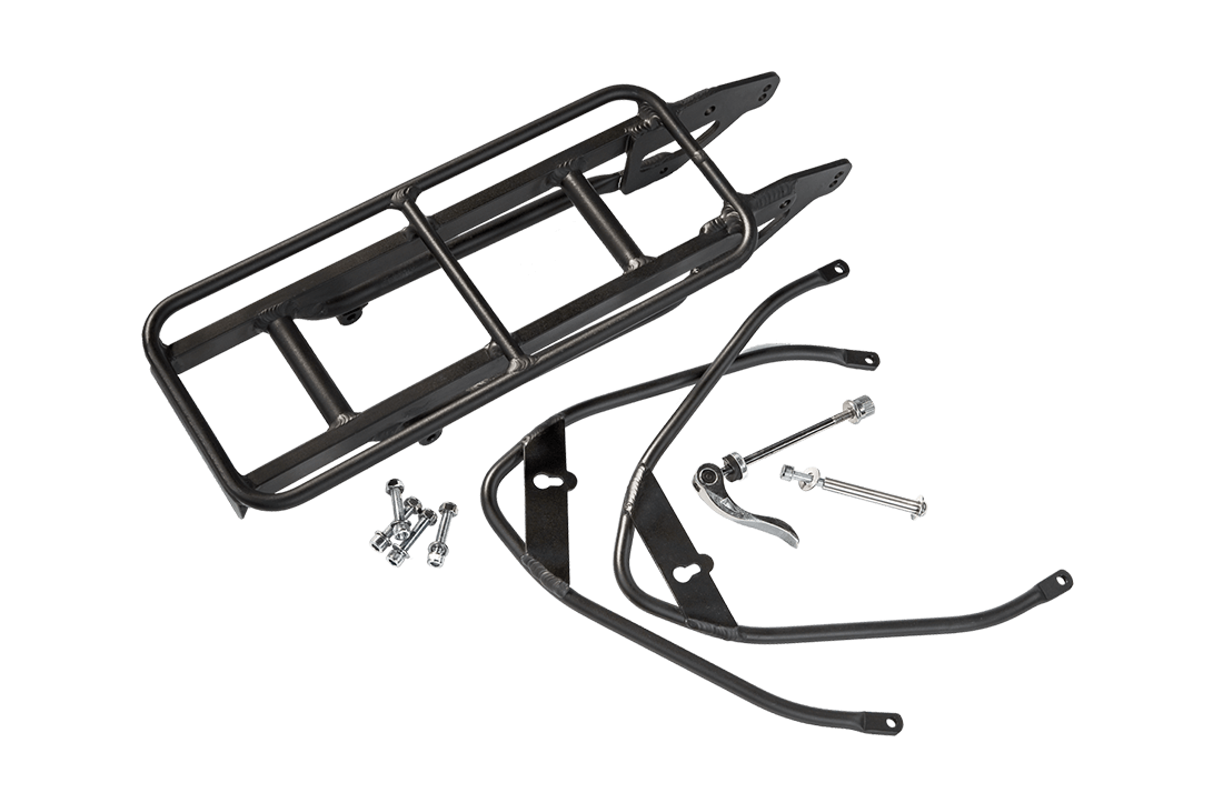 Back seat carrier rack