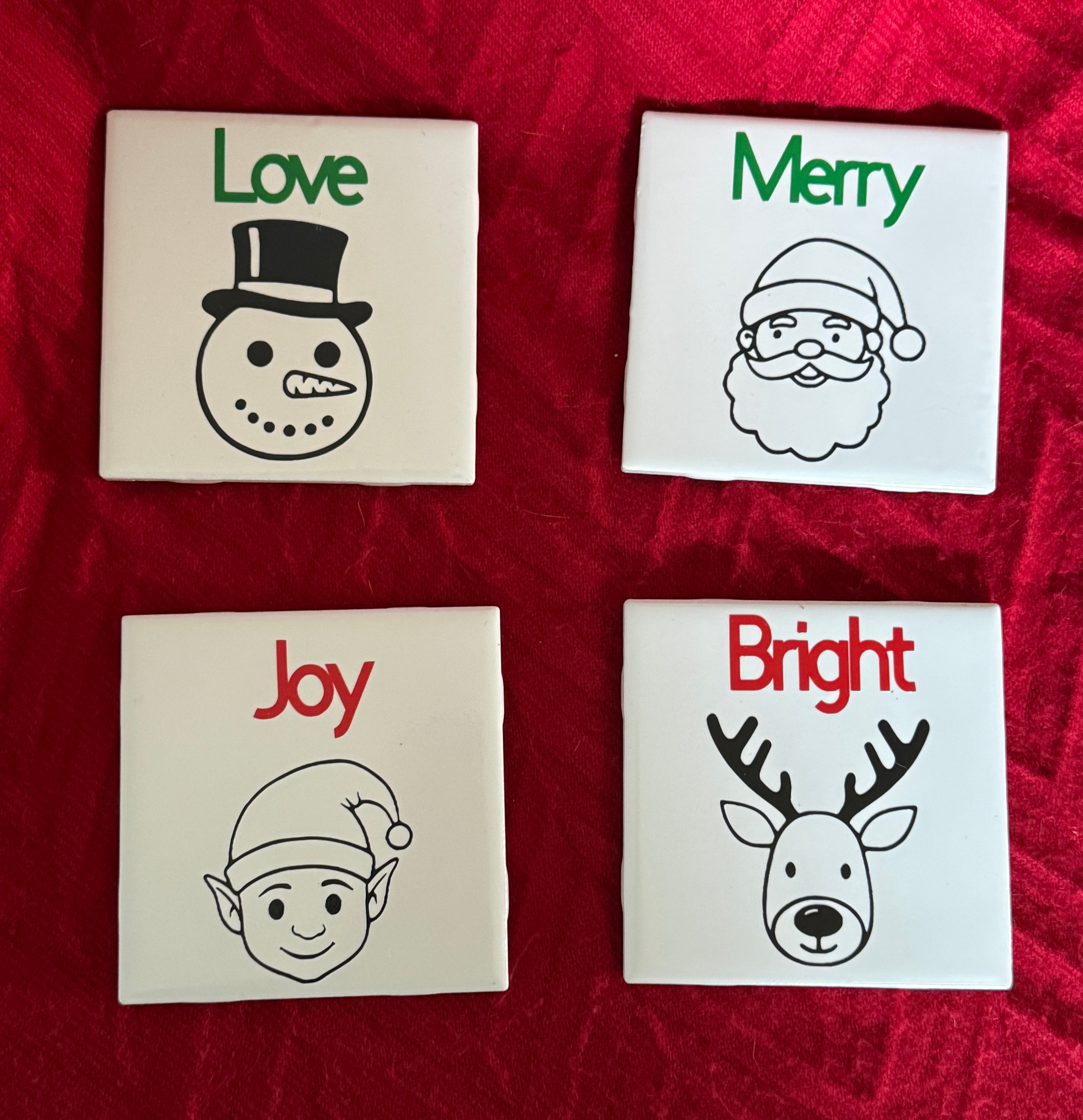 Christmas Themed Coasters