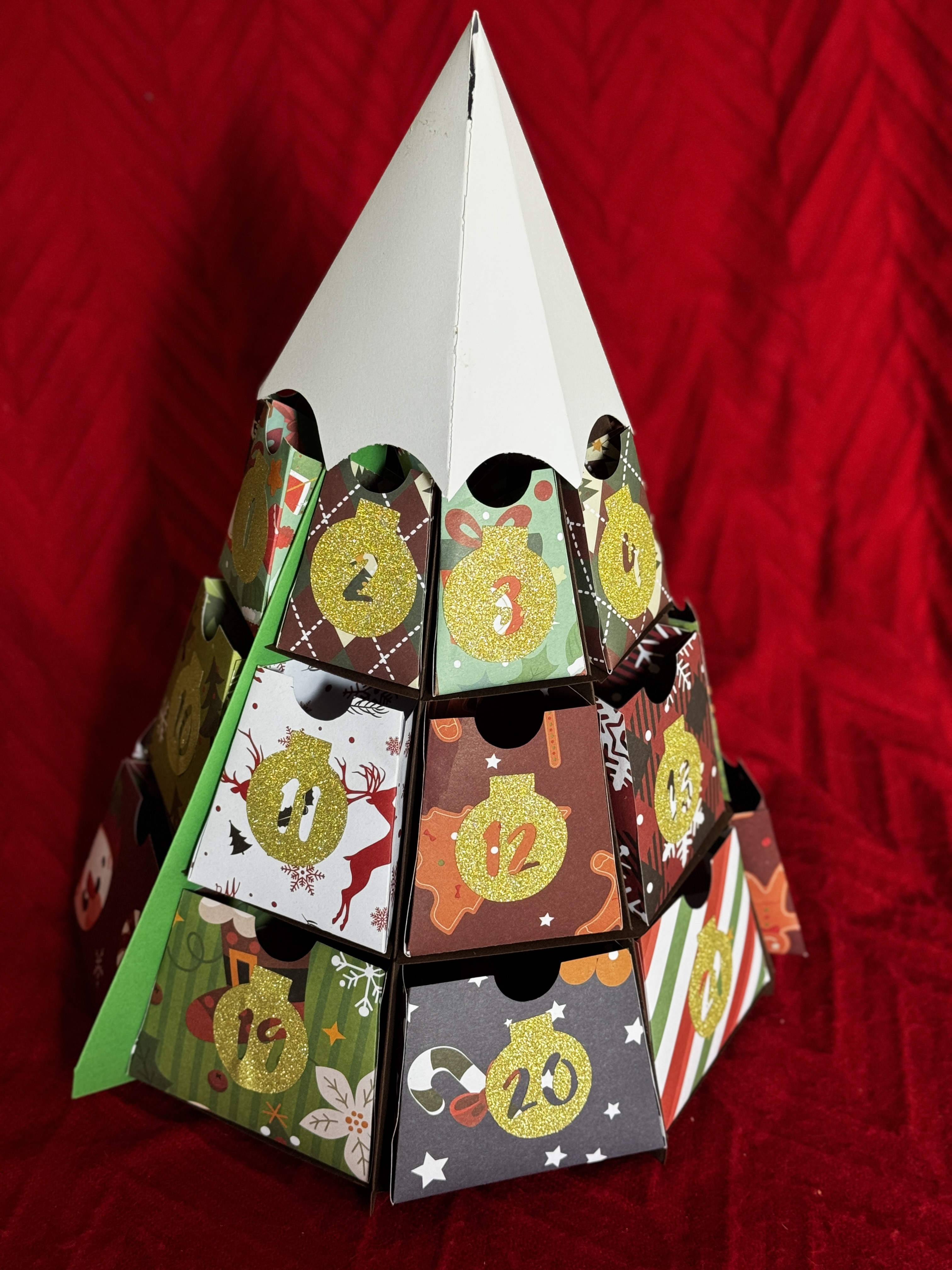 Christmas Tree Advent Calendar