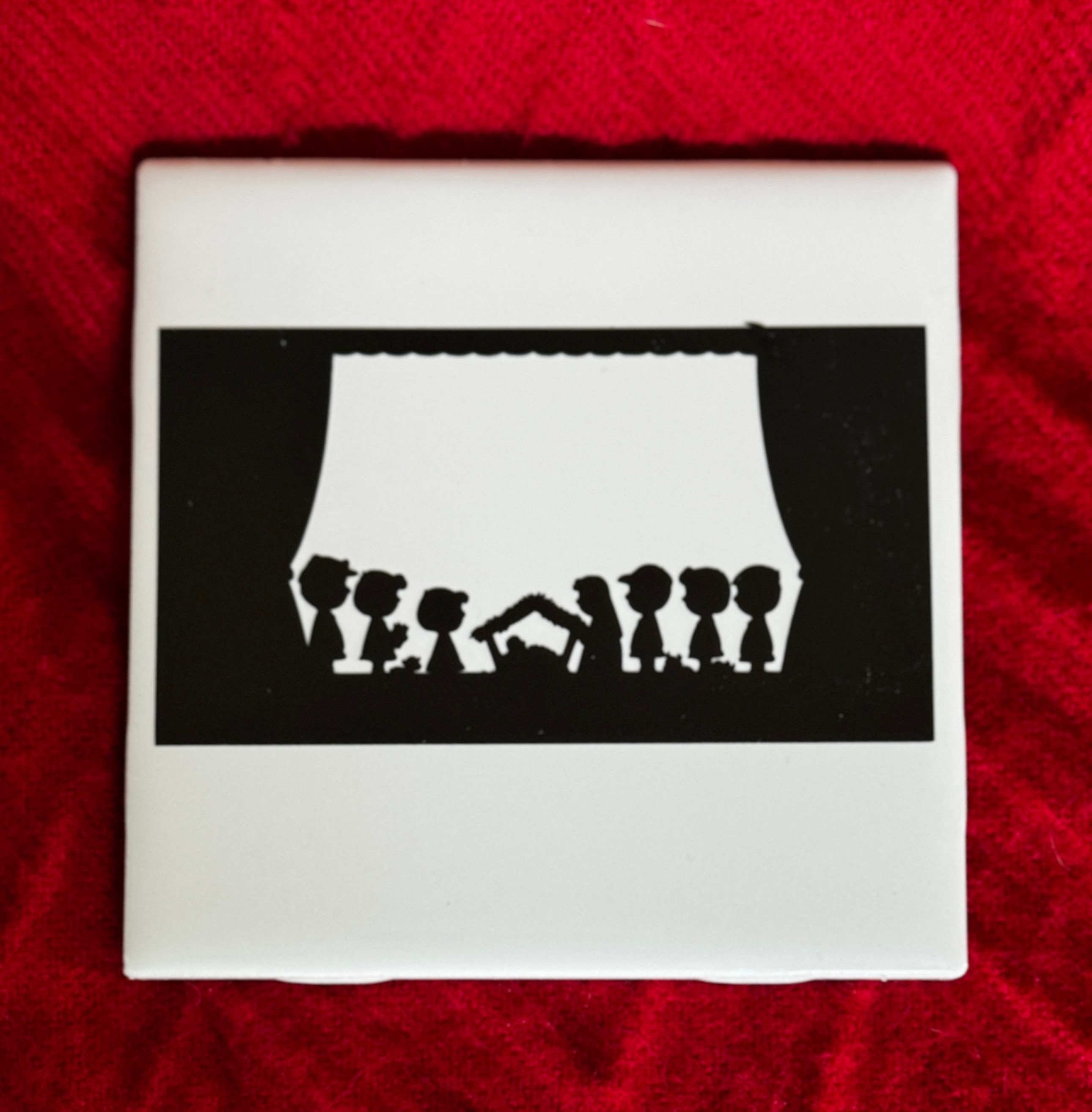 Set of Decorative Ceramic Coasters