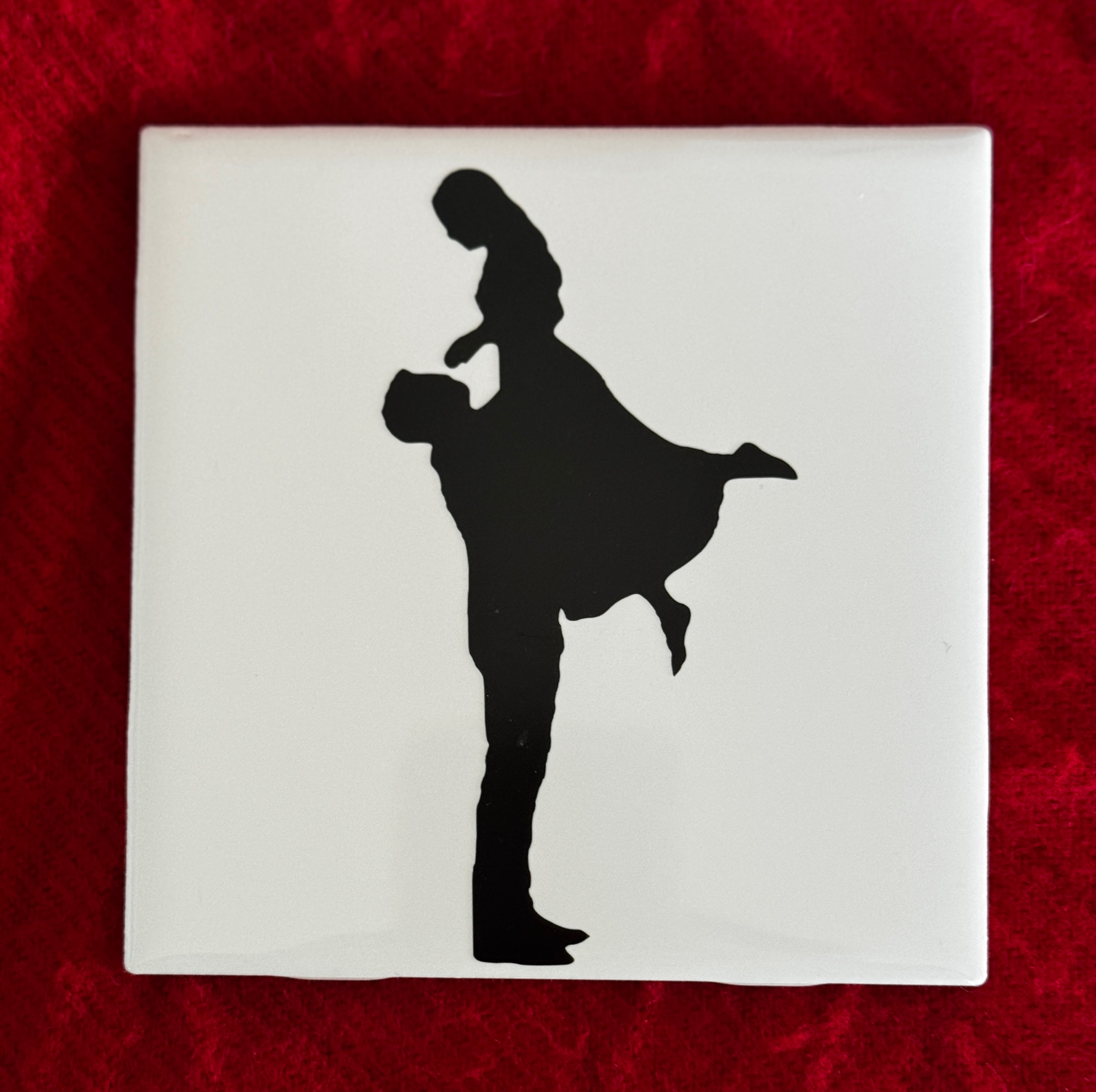 Set of Decorative Ceramic Coasters