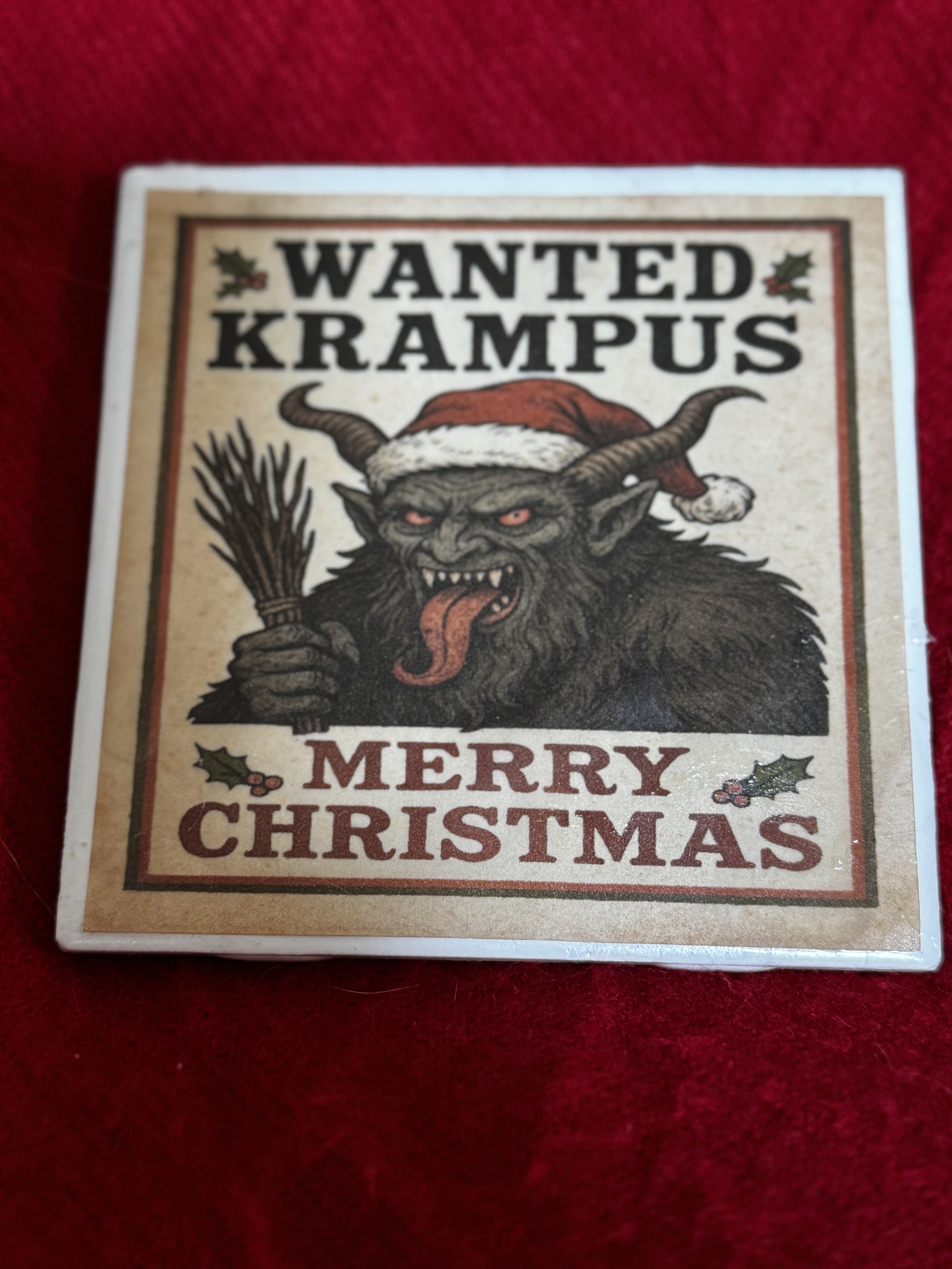 Christmas Villians Themed Coasters