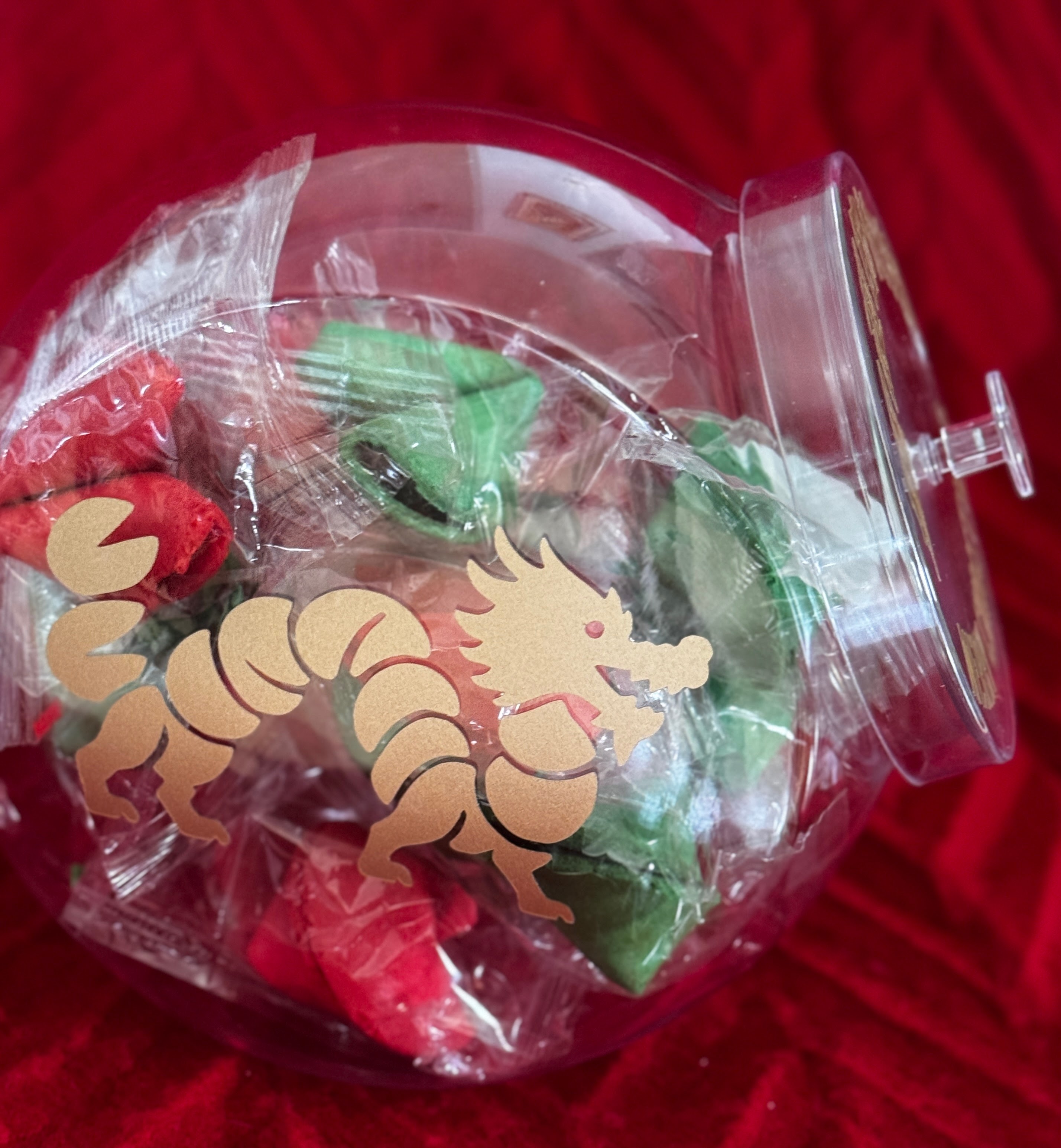 Christmas Fortune Cookie Jar