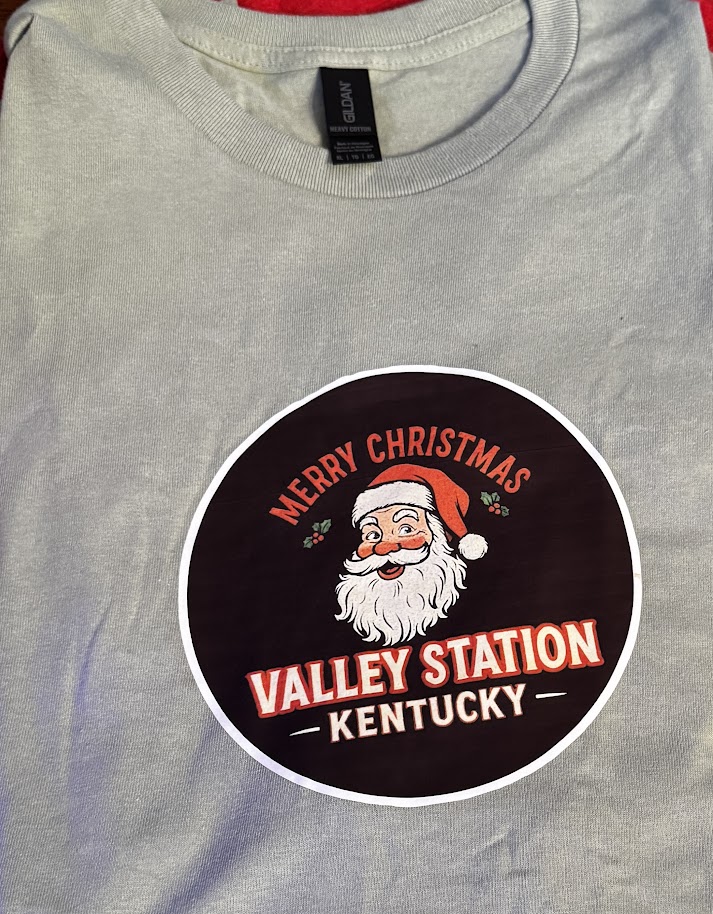 Merry Christmas Valley Station Kentucky T-shirt - Youth Sizes