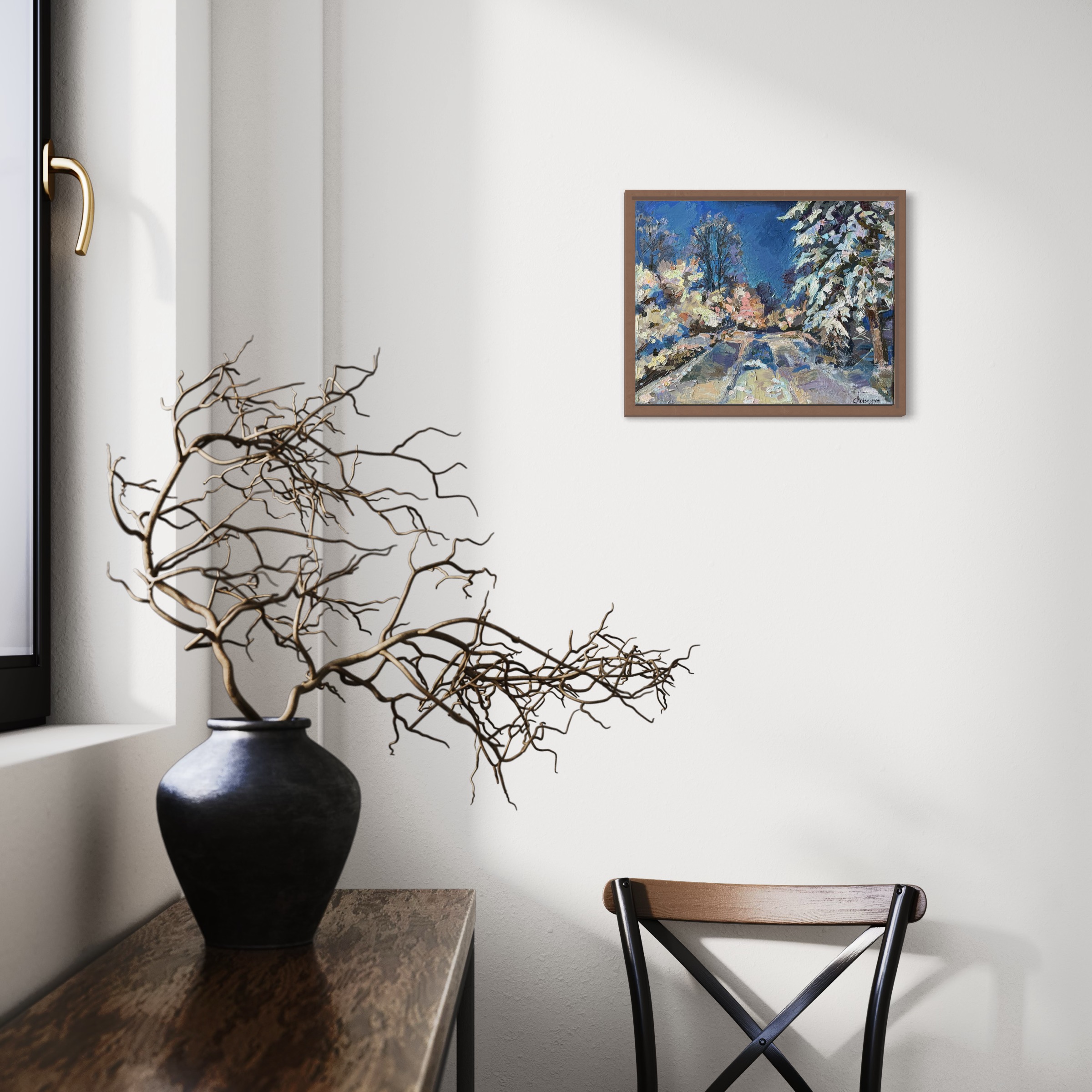 Twinkling Winter Evening