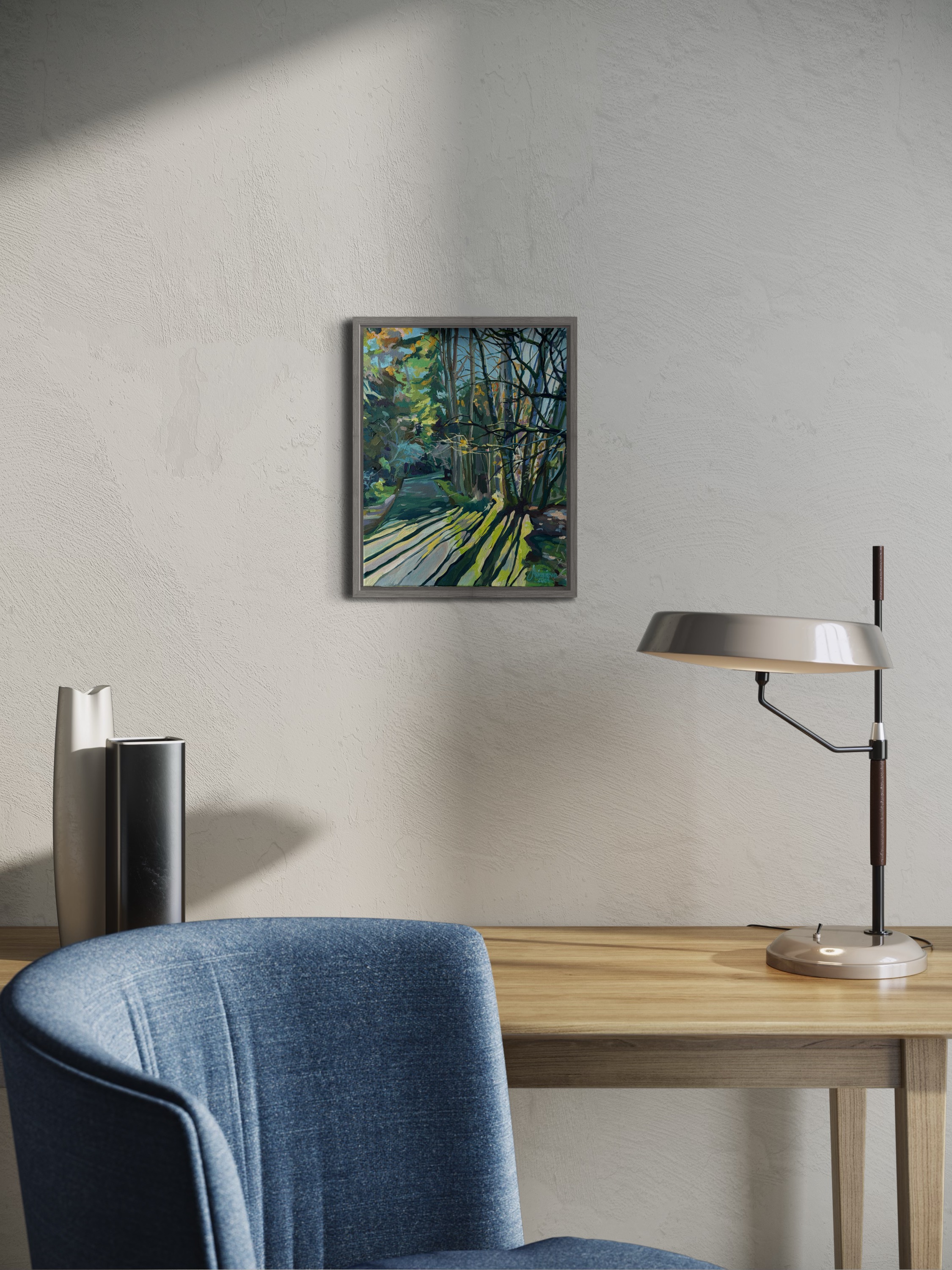 Interweaving sunbeams