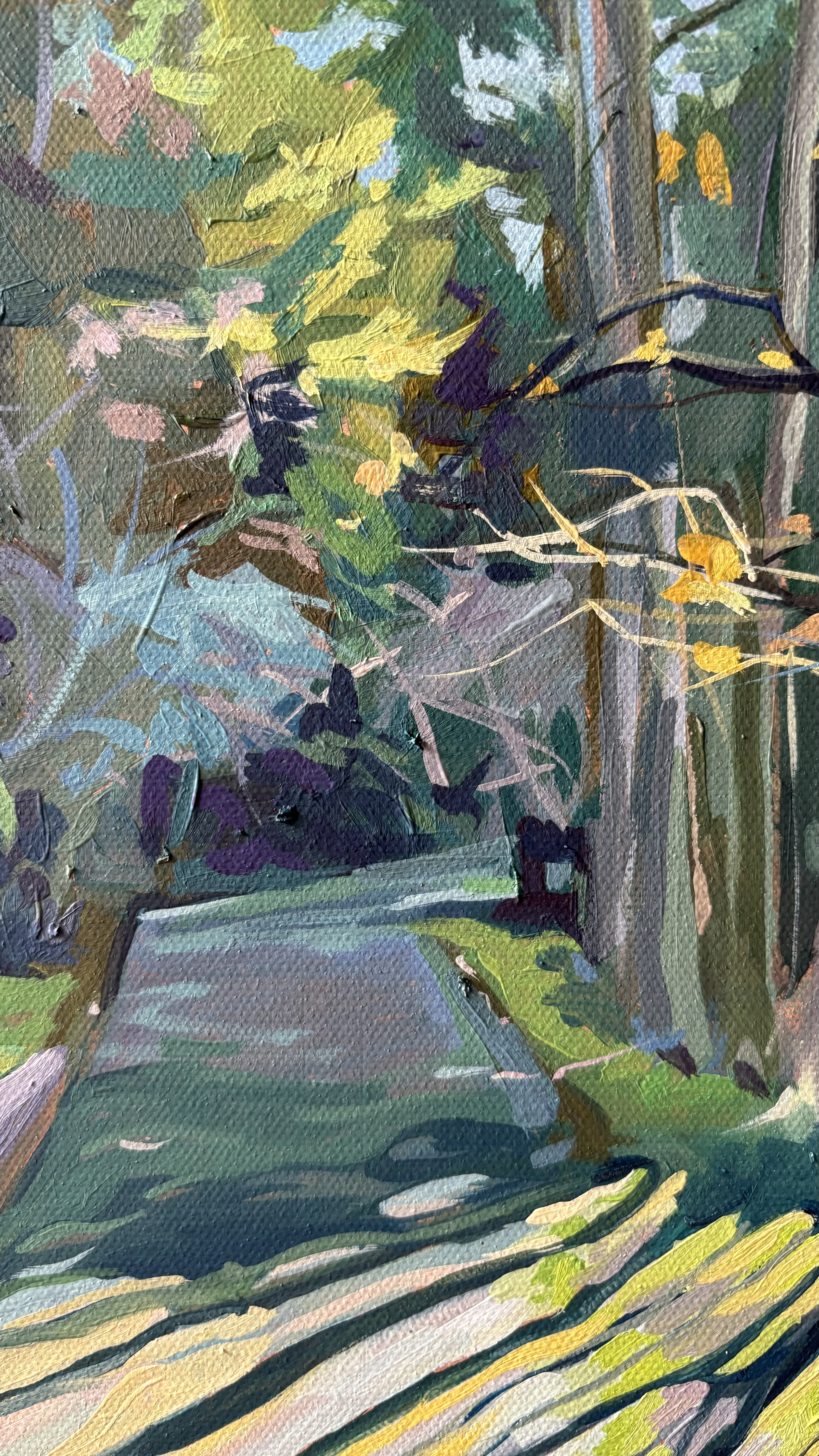 Interweaving sunbeams