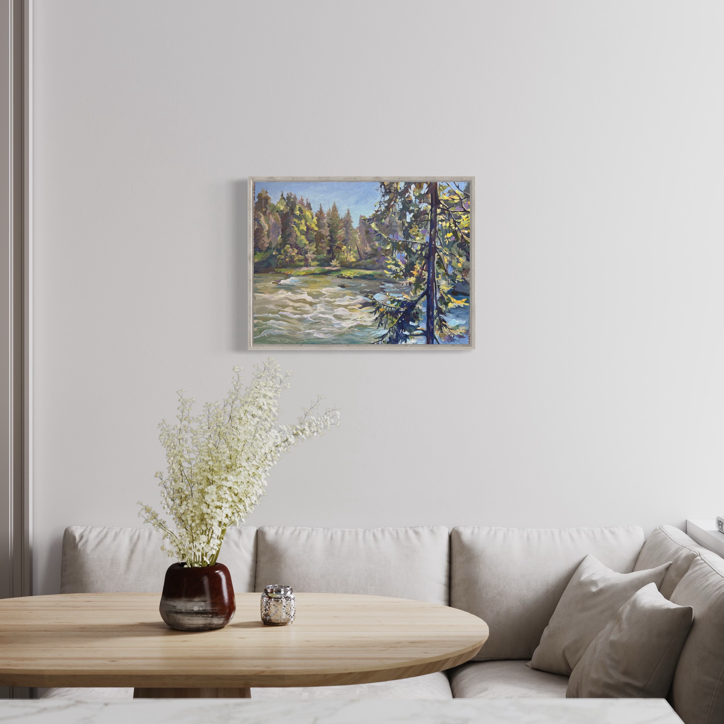 Enchanted River: Where Nature's Force Unfolds