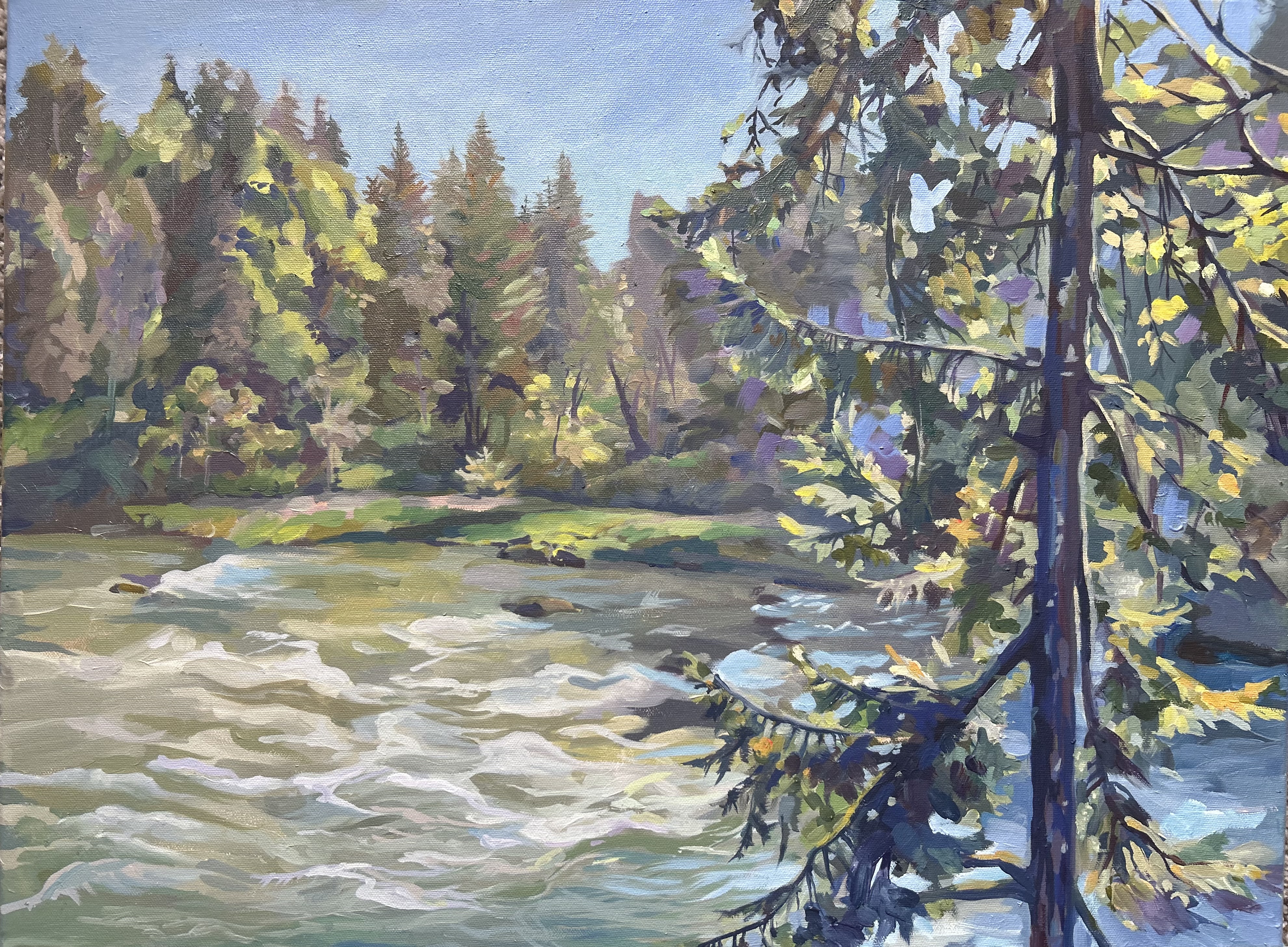 Enchanted River: Where Nature's Force Unfolds