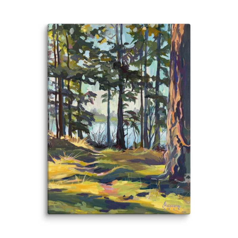 Through the Trees – Fine Art Canvas Print
