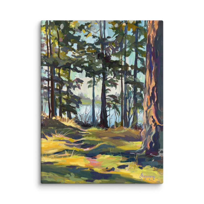 Through the Trees – Fine Art Canvas Print