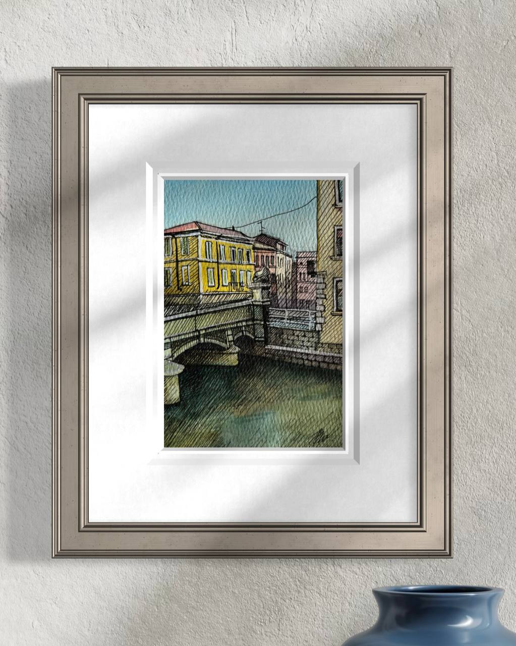 The Yellow House by the Canal