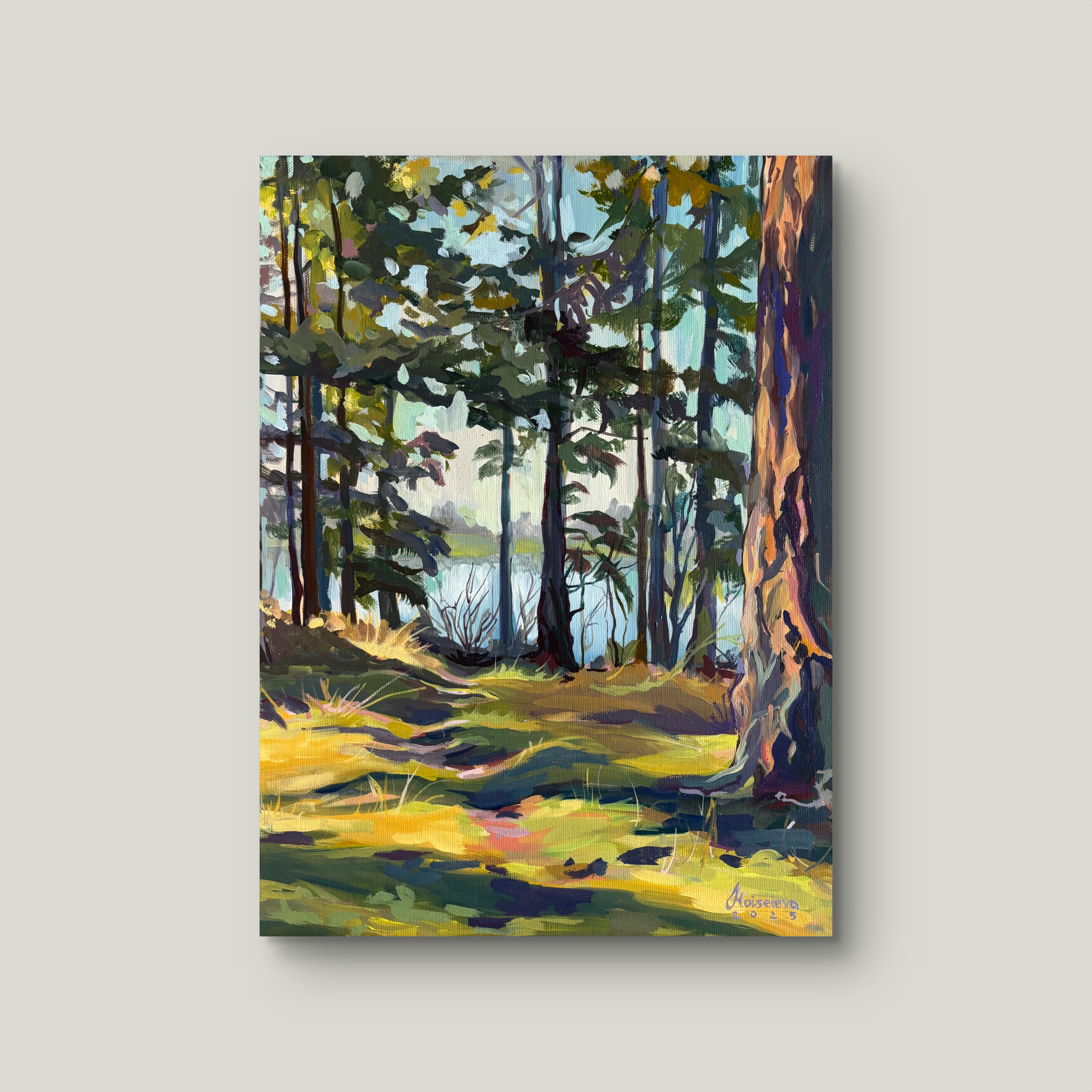 Through the Trees – Fine Art Canvas Print