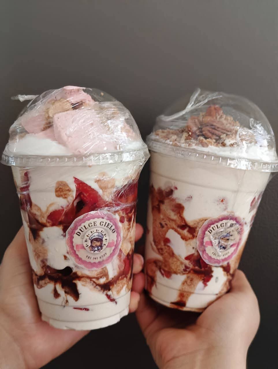 Malteada de Fresa y Malvaviscos