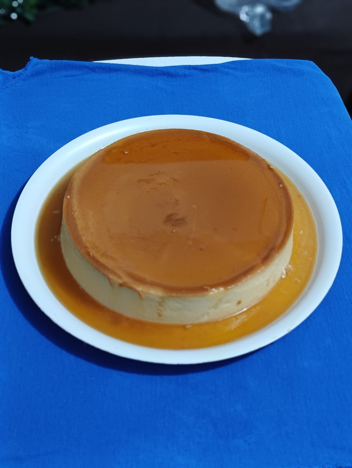 Flan casero