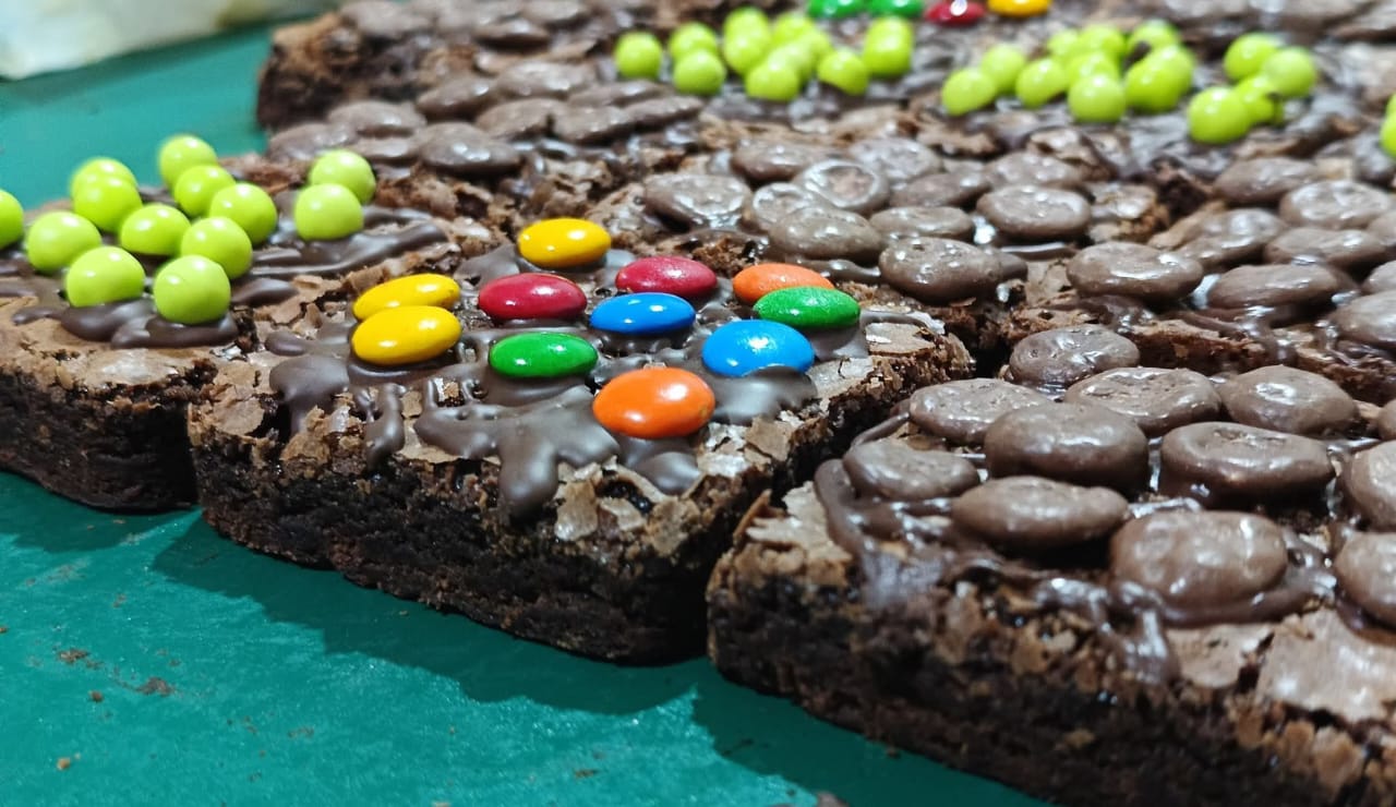 Brownies decorados