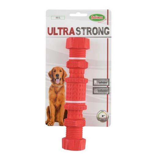 Jouet pour chien Ultra strong rouge stick 22cm BUBIMEX