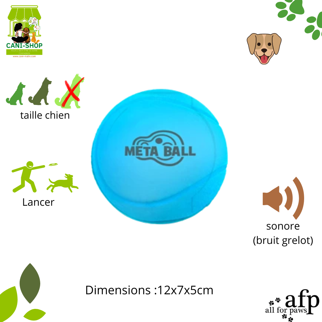Meta Ball - Balle rebondissante et hochet