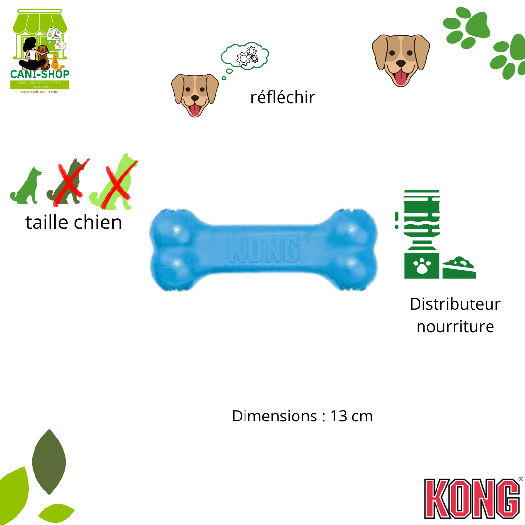 Goodie bone taille S KONG