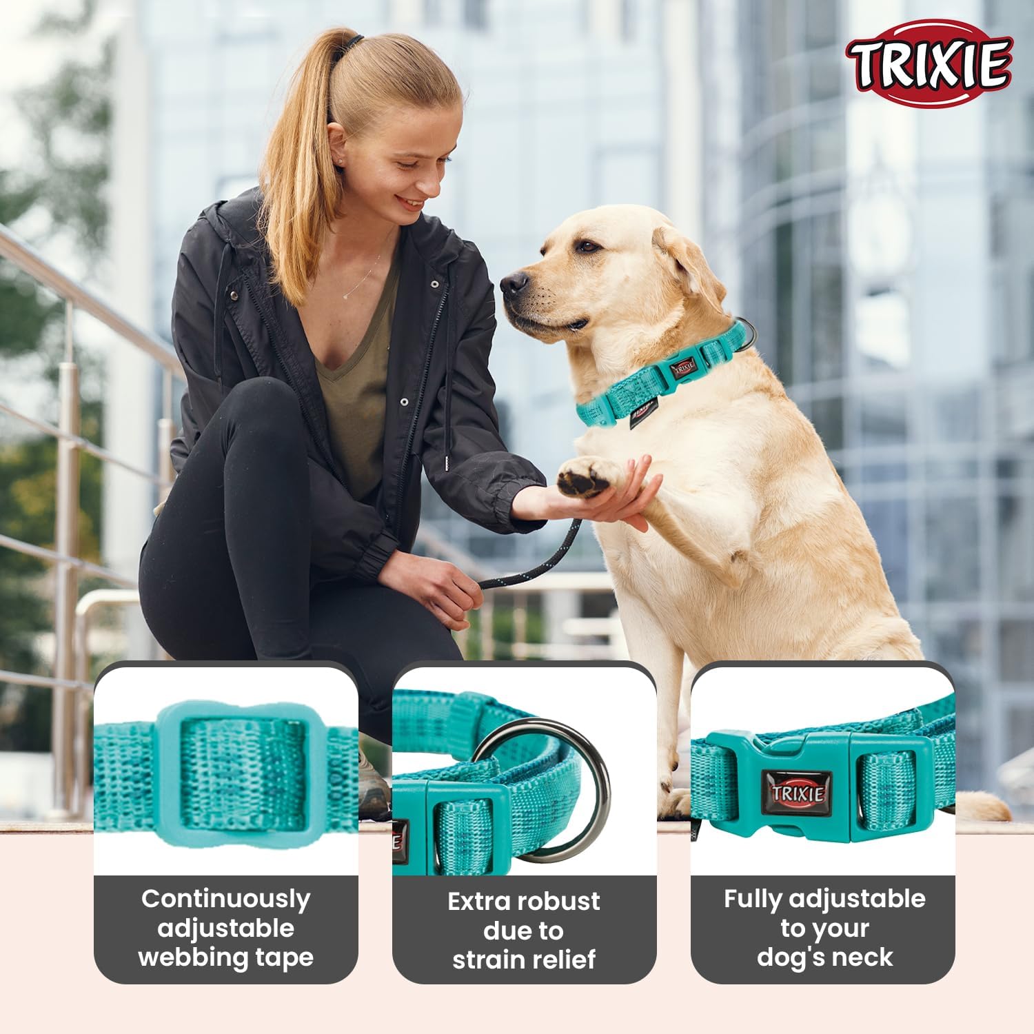 Collier pour chien Trixie M-L