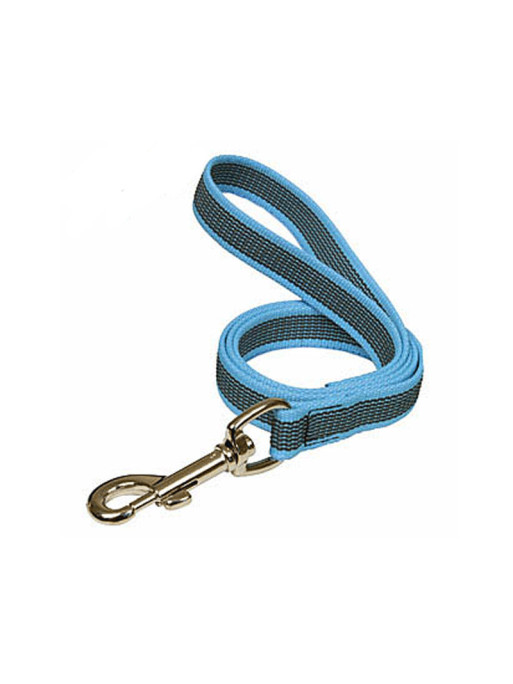 laisse gomme anti -dérapante bleu