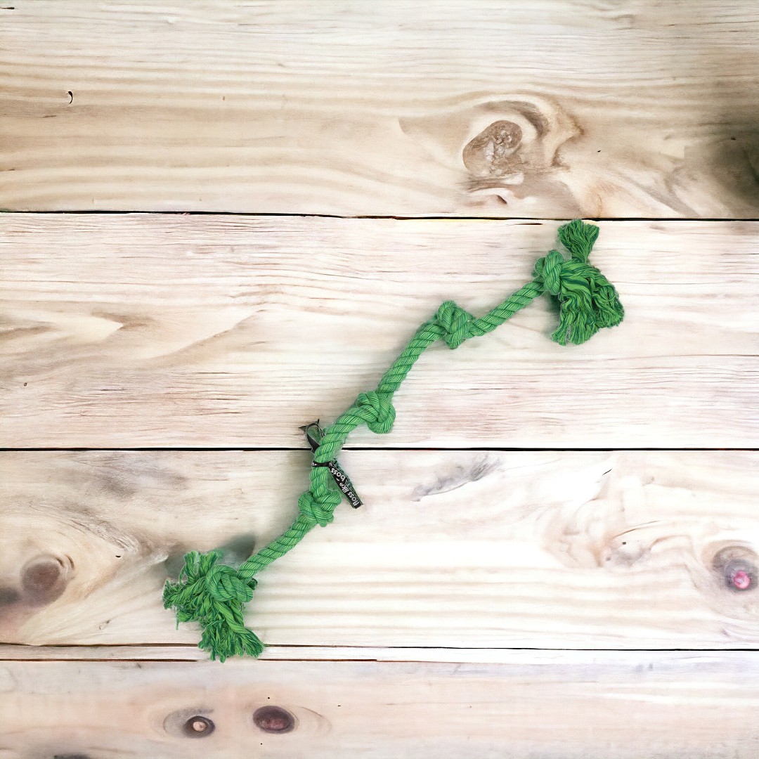 Floss' jeu corde 5 noeuds Vert