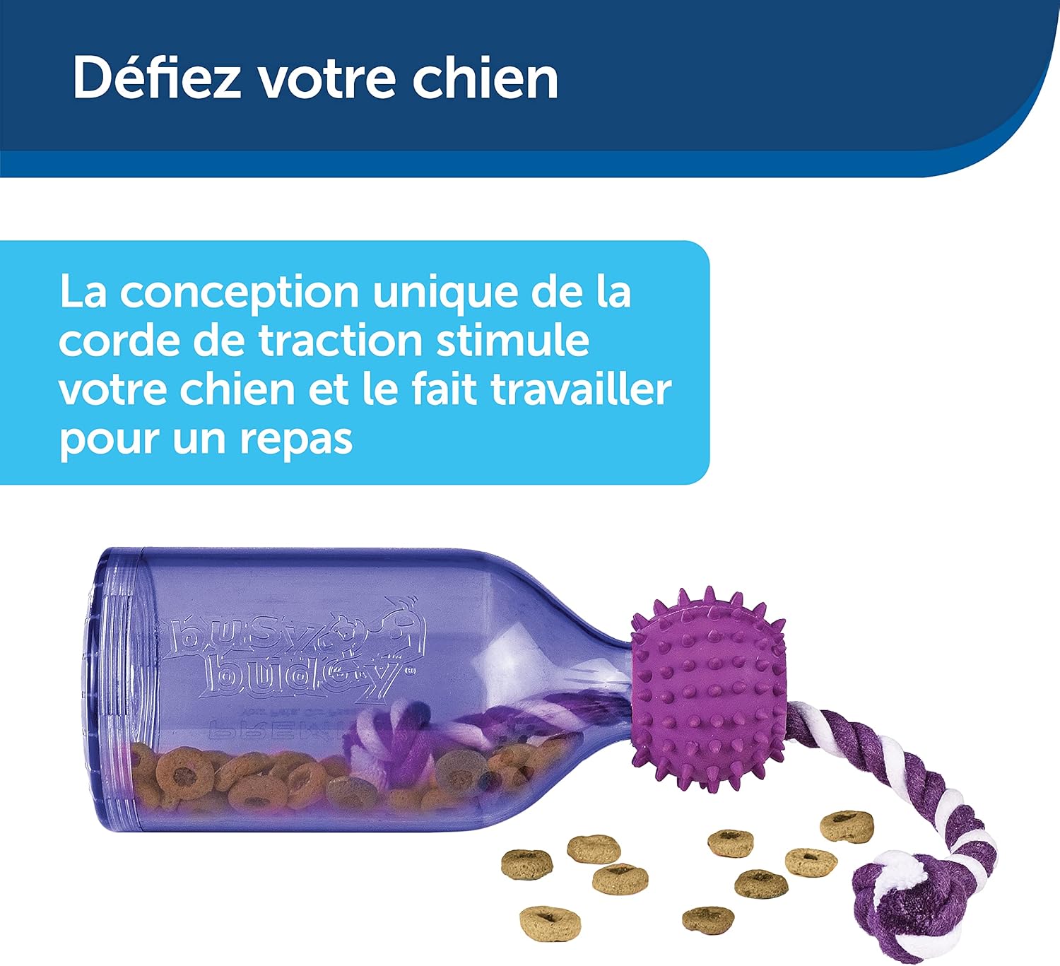 Jouet interactif pour chien