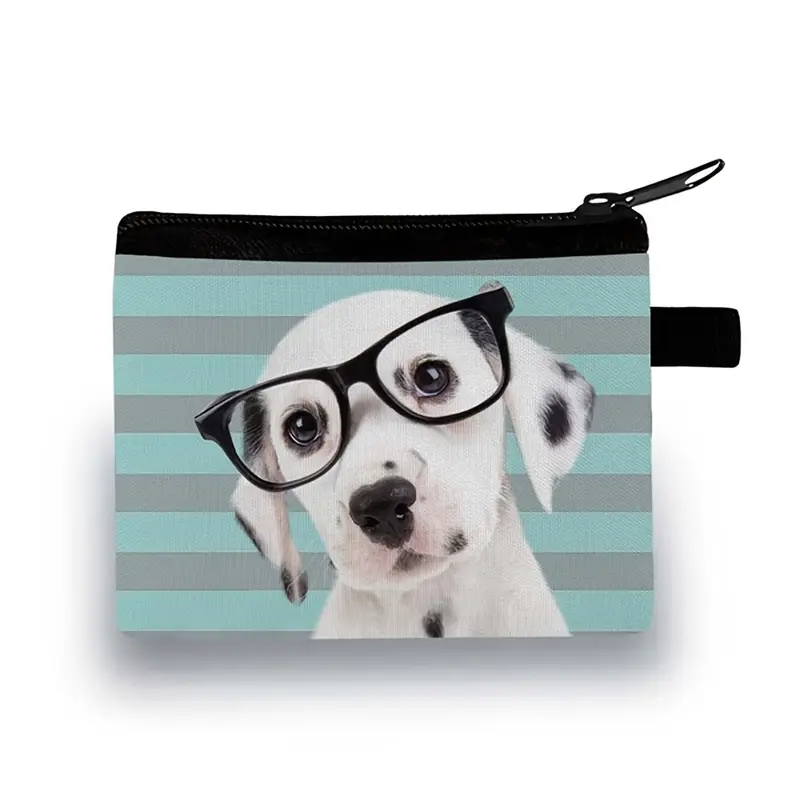 Pochette à motif chien