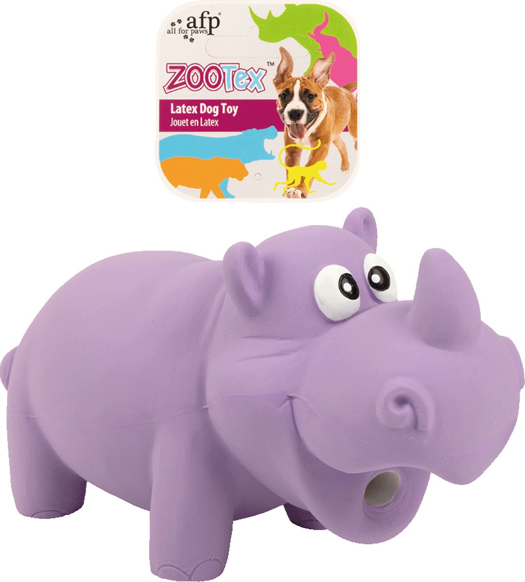 Hector l'hippopotame /Reginald le rhinocéros