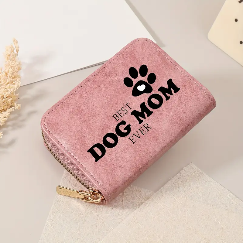 Portefeuille 'Best Dog Mom Ever'