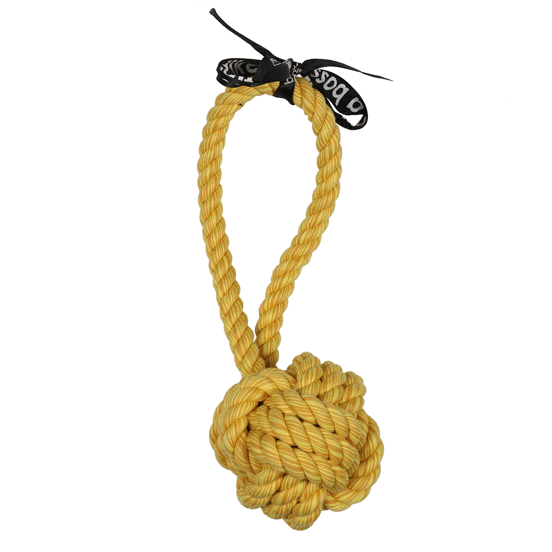 Are you knots' balle avec boucle Jaune BITE ME