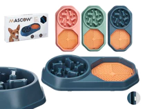 double feeder slow feeder silicone MASCOW