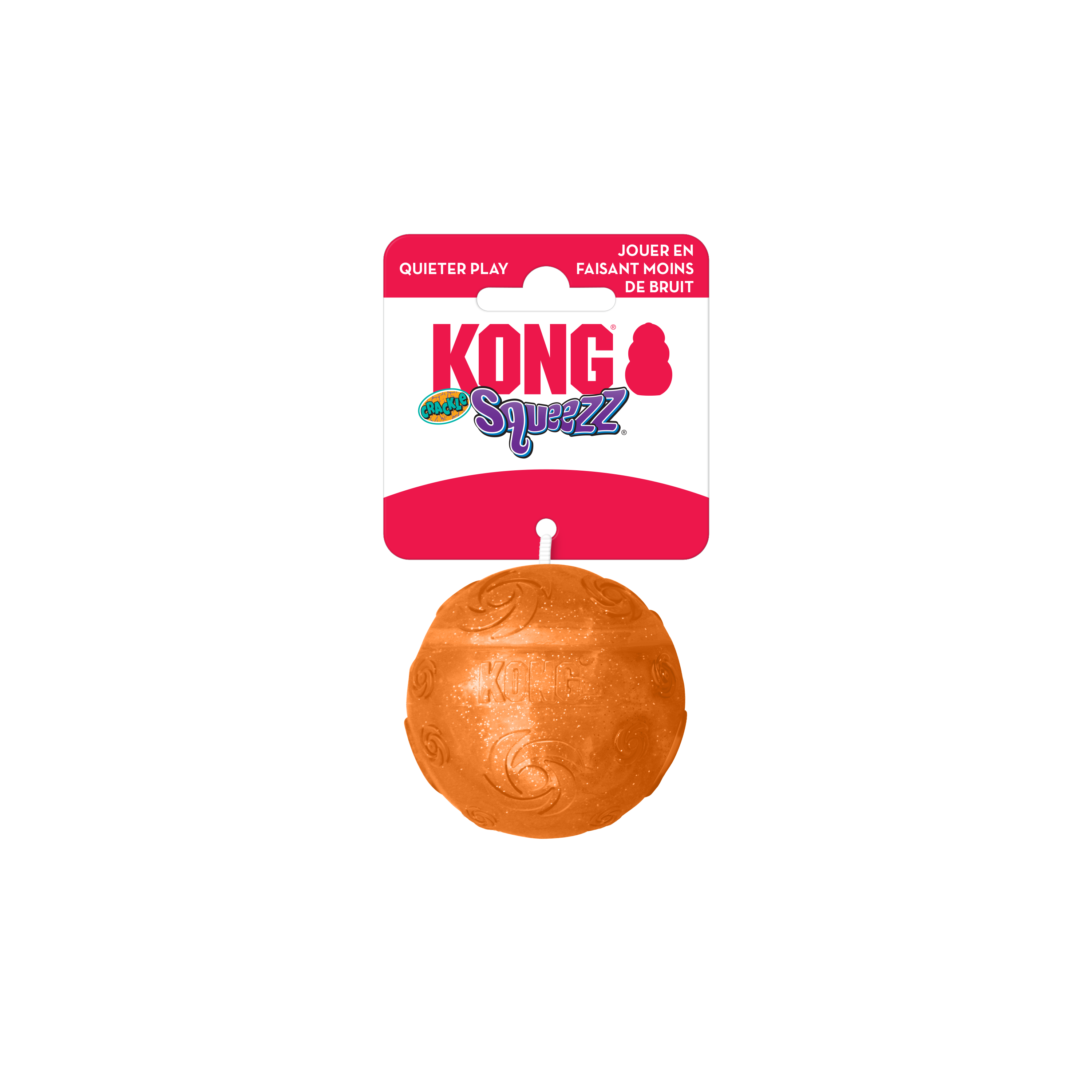 Squeezz Boule crépitante KONG