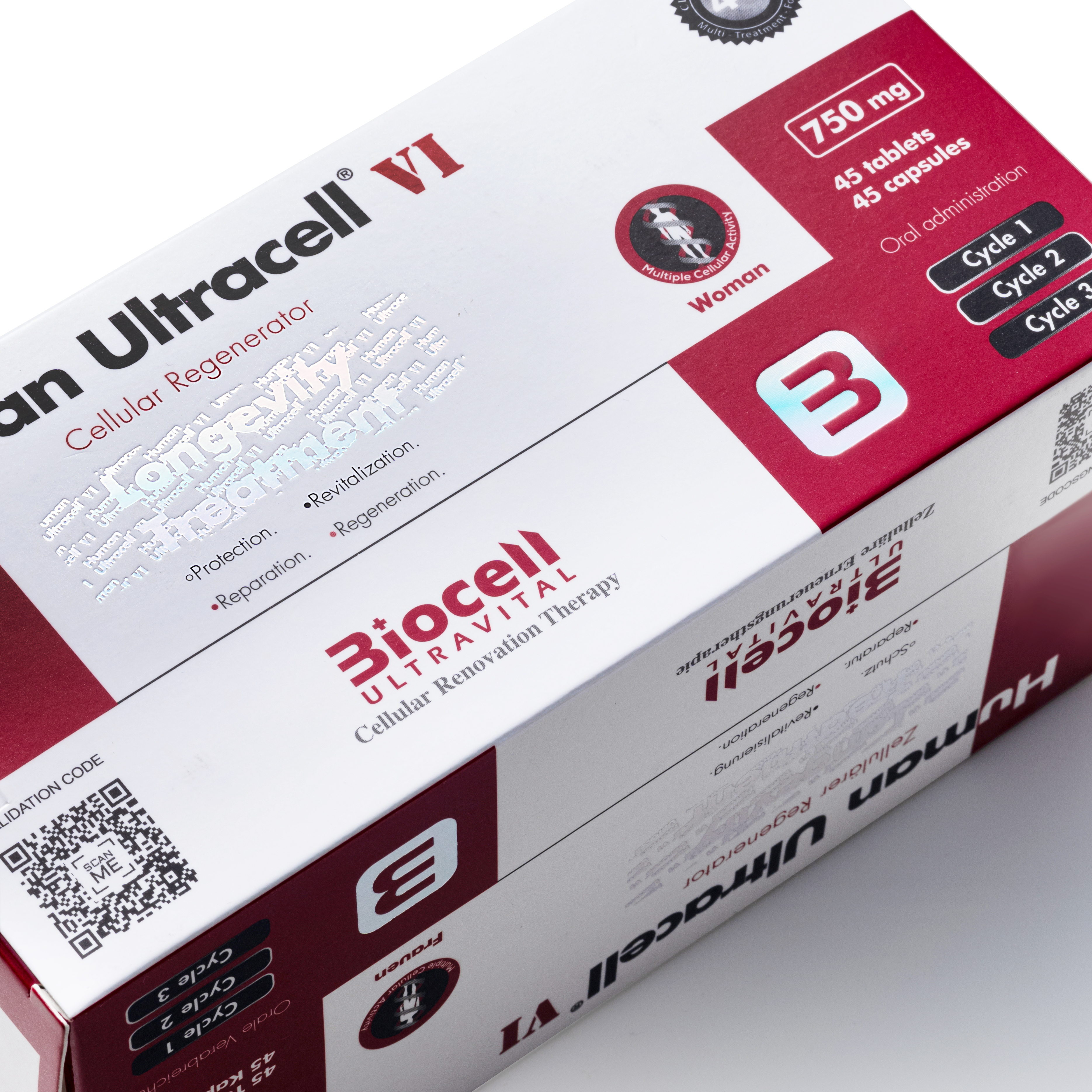 HUMAN ULTRACELL MUJER / inyectable