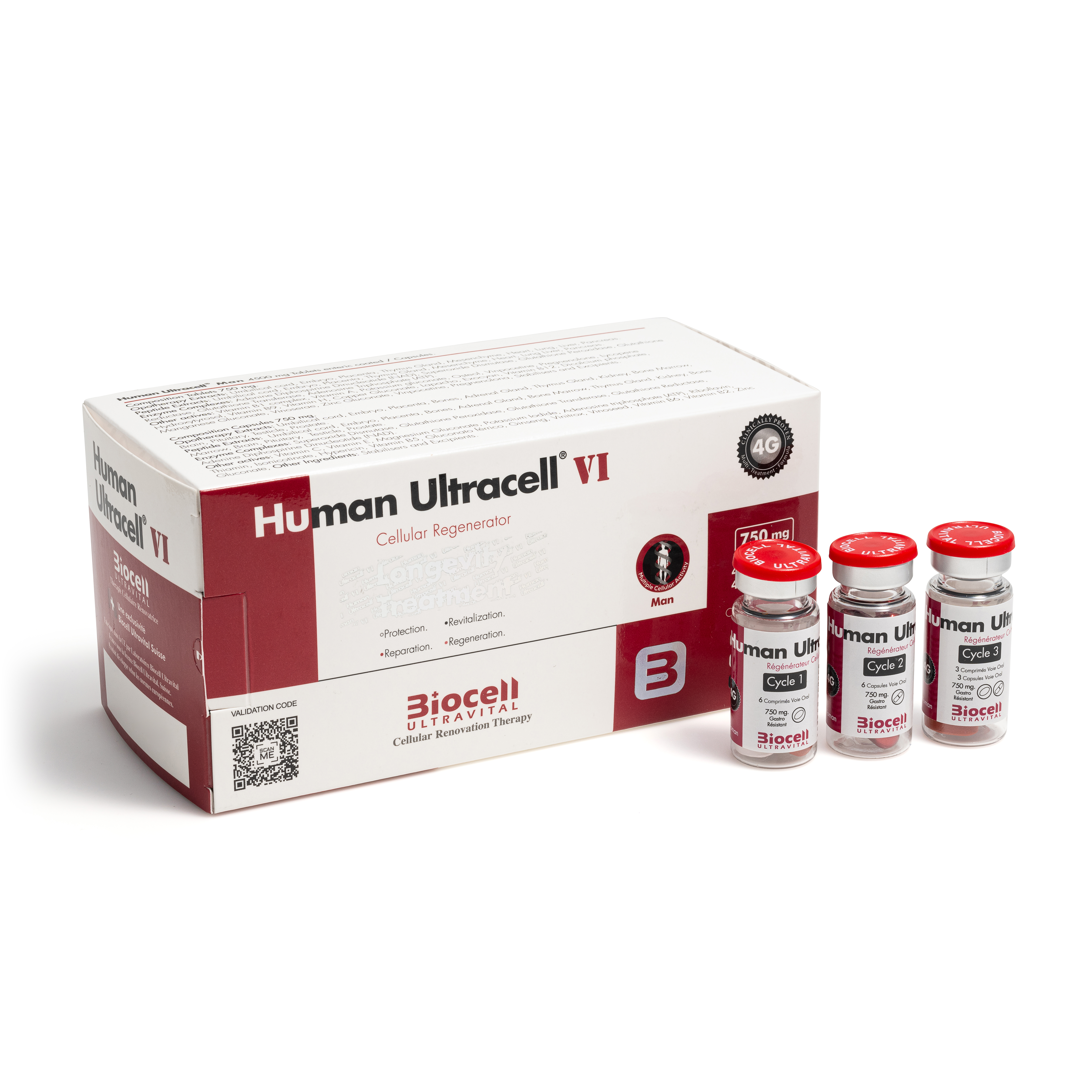 HUMAN ULTRACELL HOMBRE/ inyectable