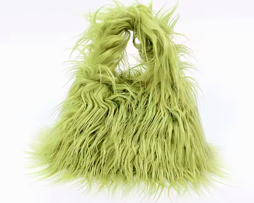 Regal Faux Fur Handbag