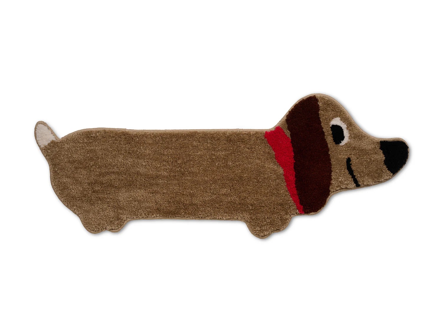 Tapis en forme de teckel