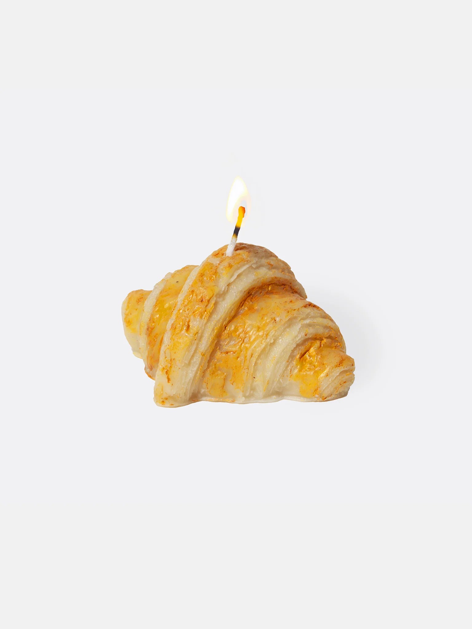 Bougie en forme de croissant
