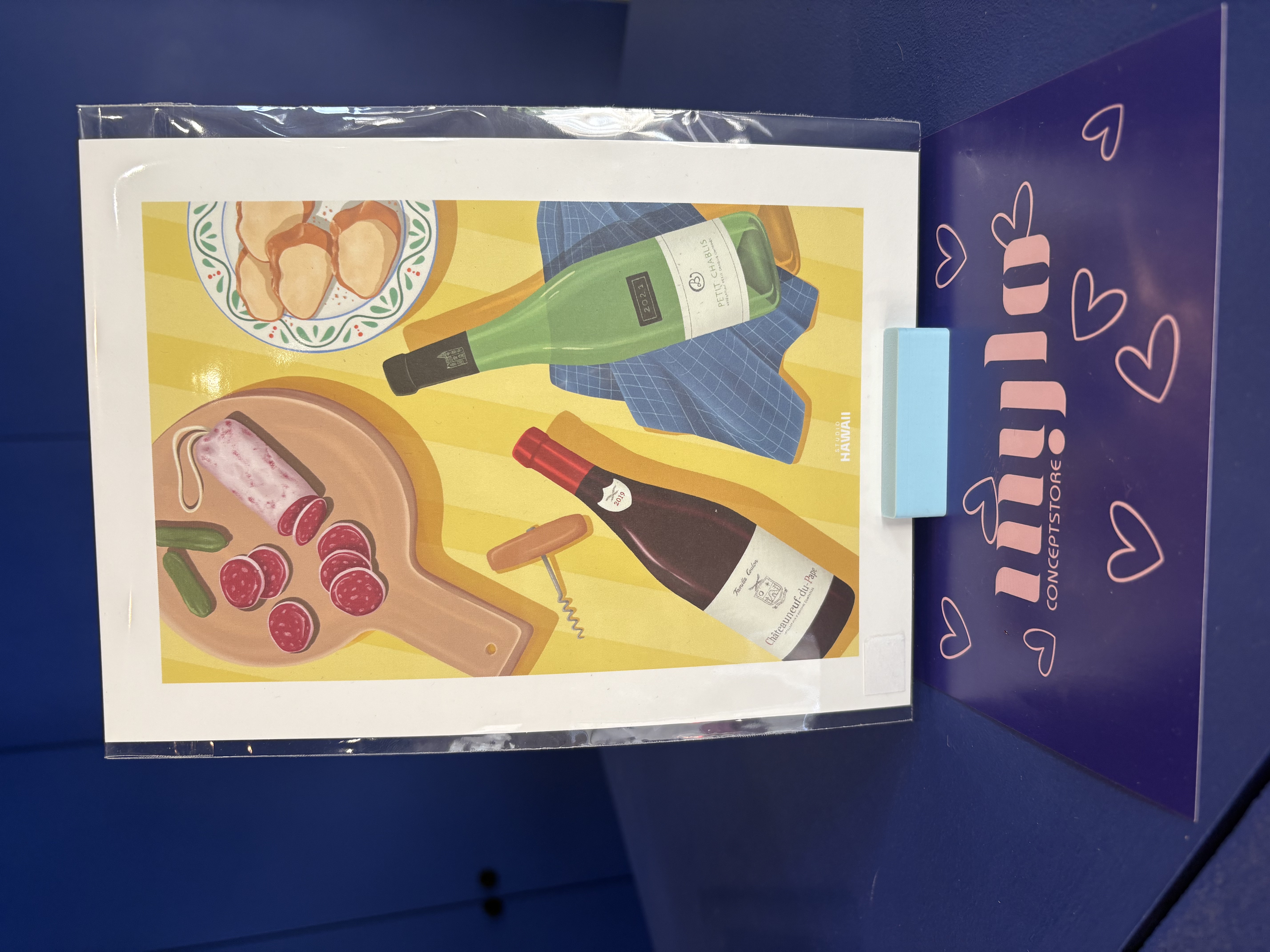 Affiche Le vigneron