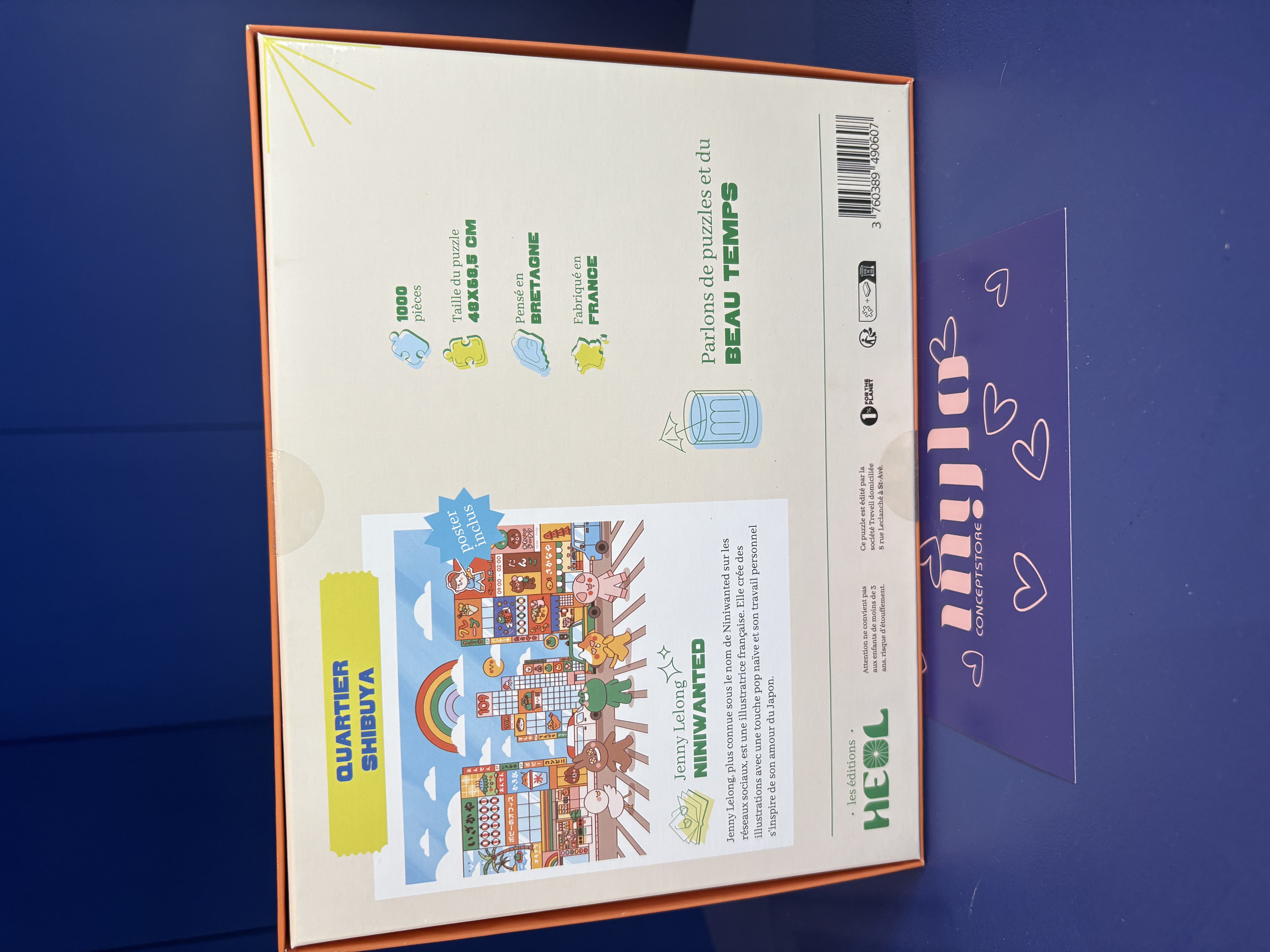 Puzzle Quartier Shibuya - Les éditions Heol 1000 pièces