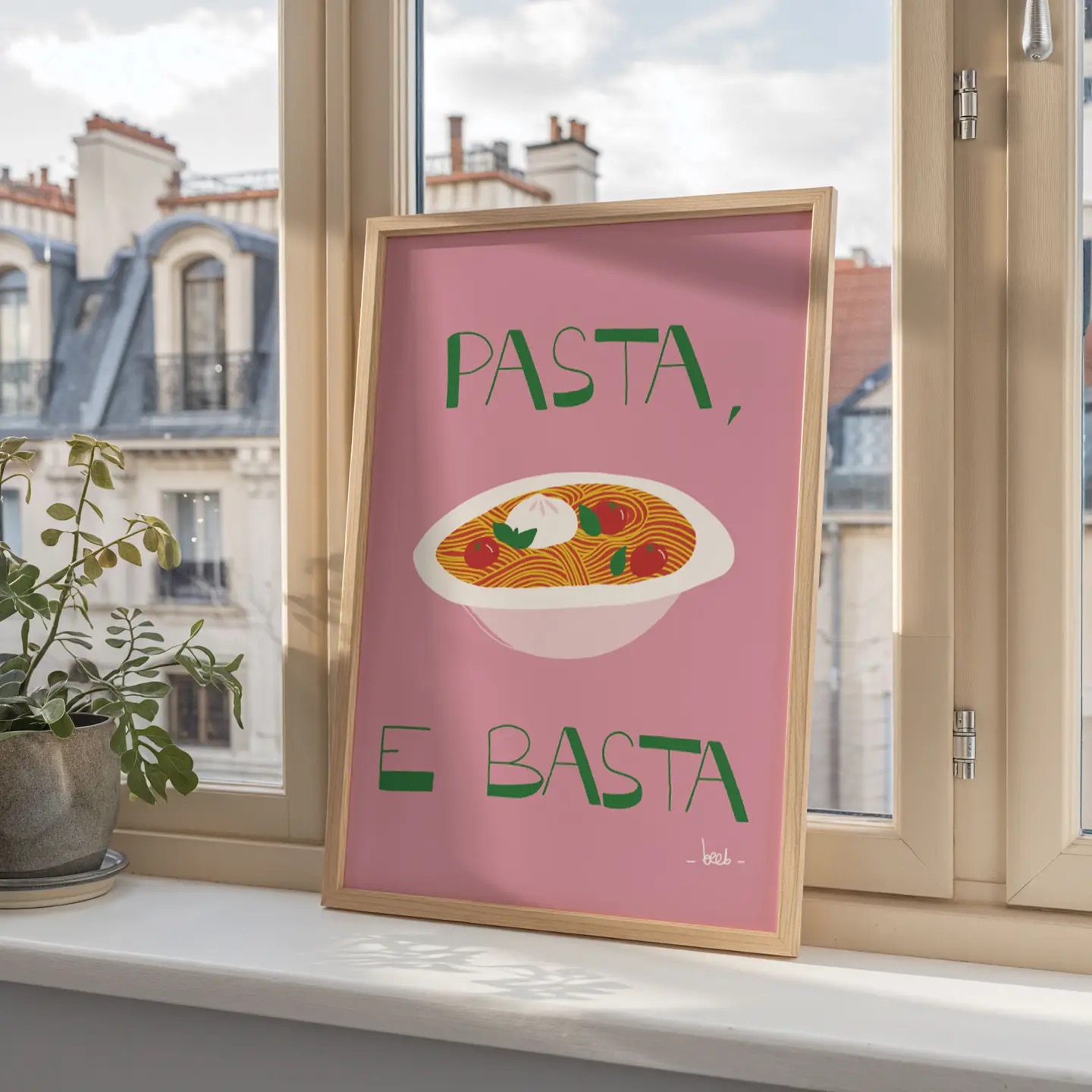 Affiche 'Pasta, e basta'