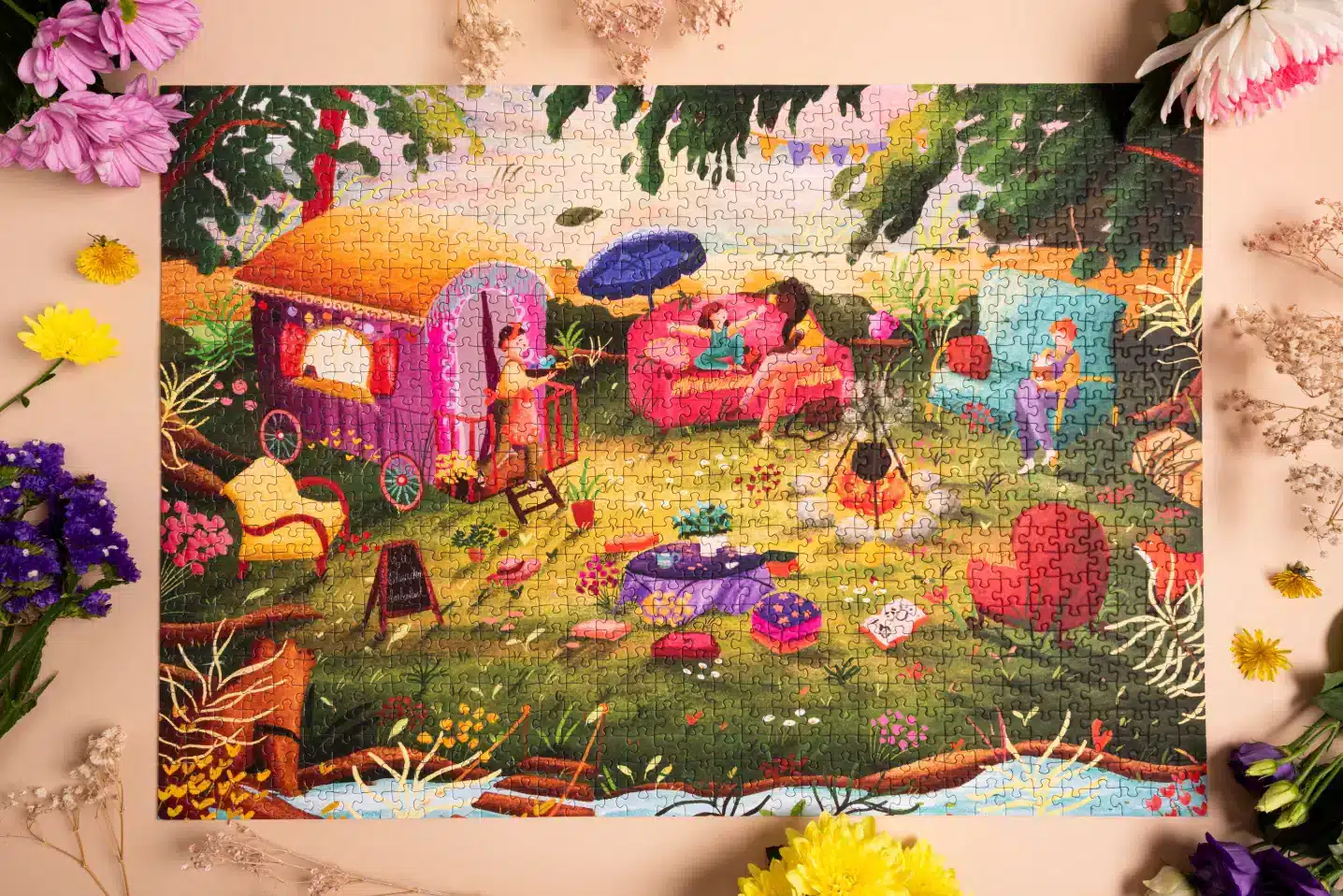 Puzzle Au Chaudron Ambulant