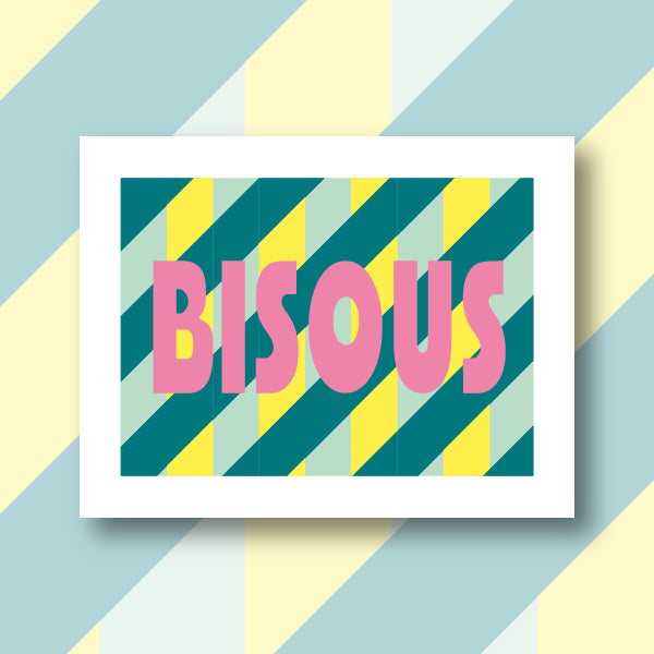 Kit Canevas Bisous