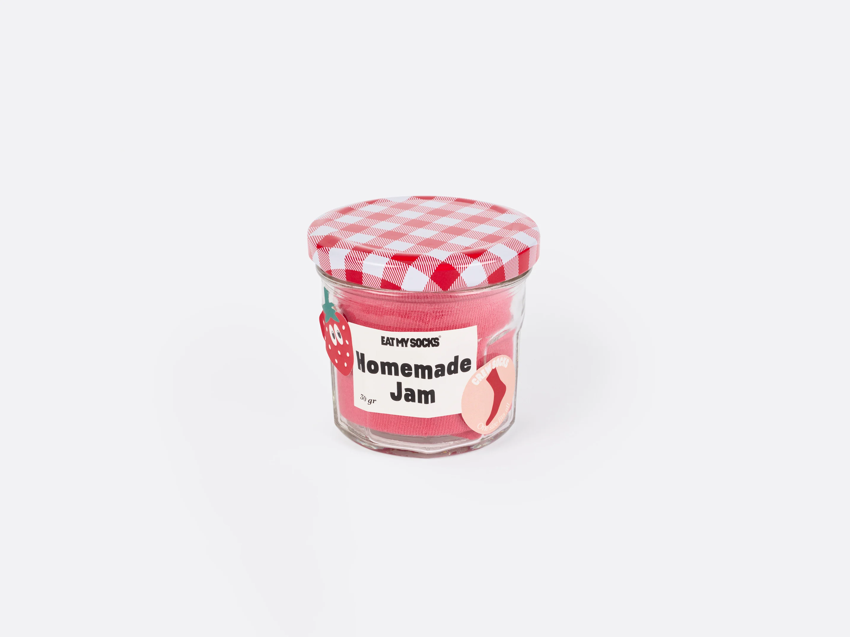 Chaussettes confiture de fraise