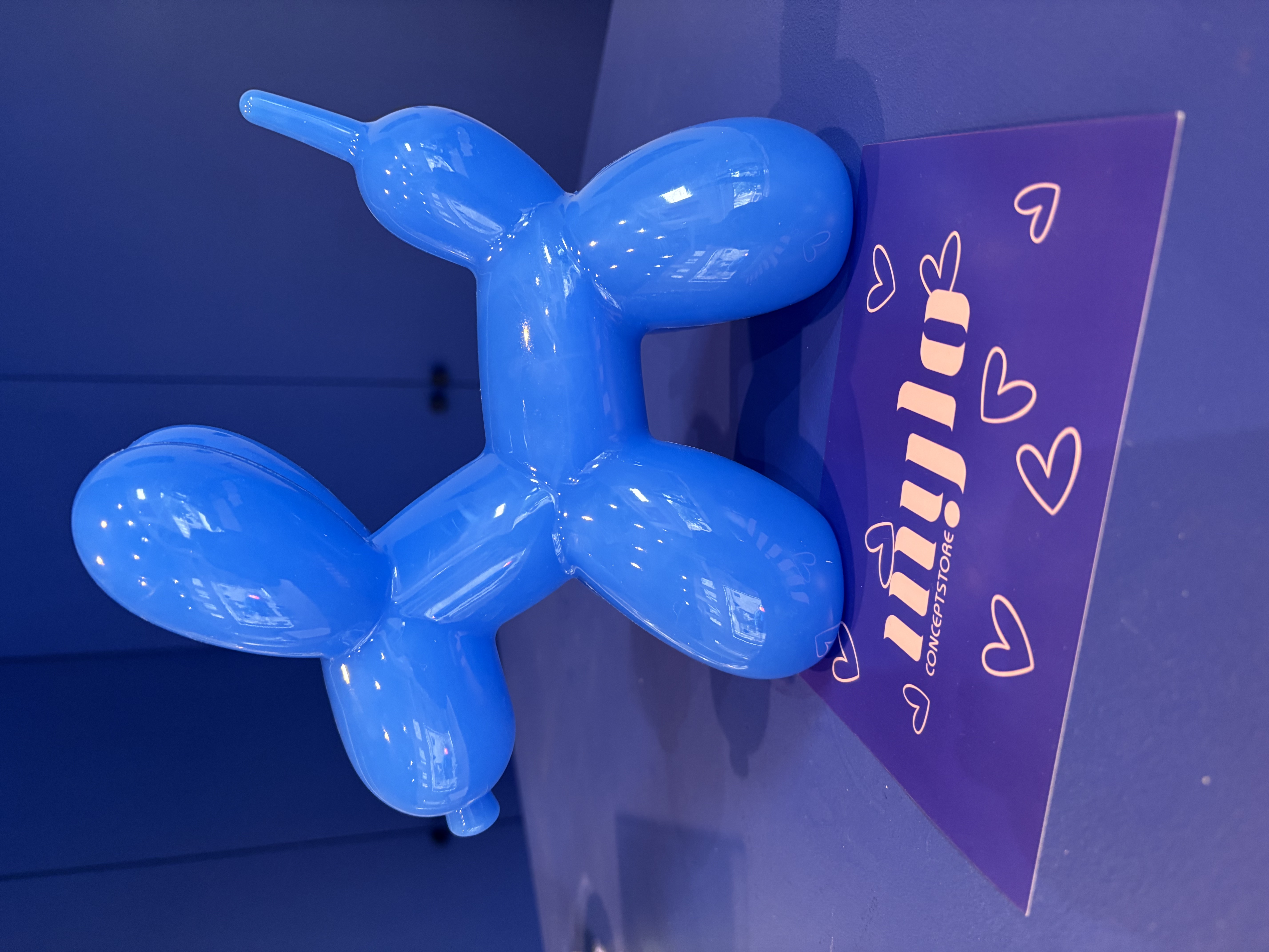 Lampe en forme de ballon chien