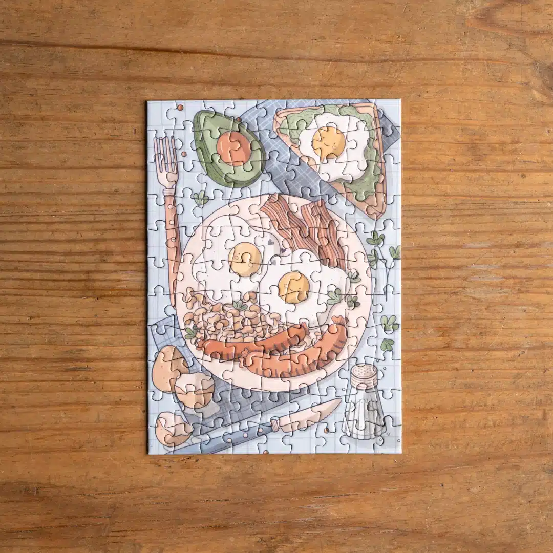 Mini puzzle Le Déjeuner Anglais